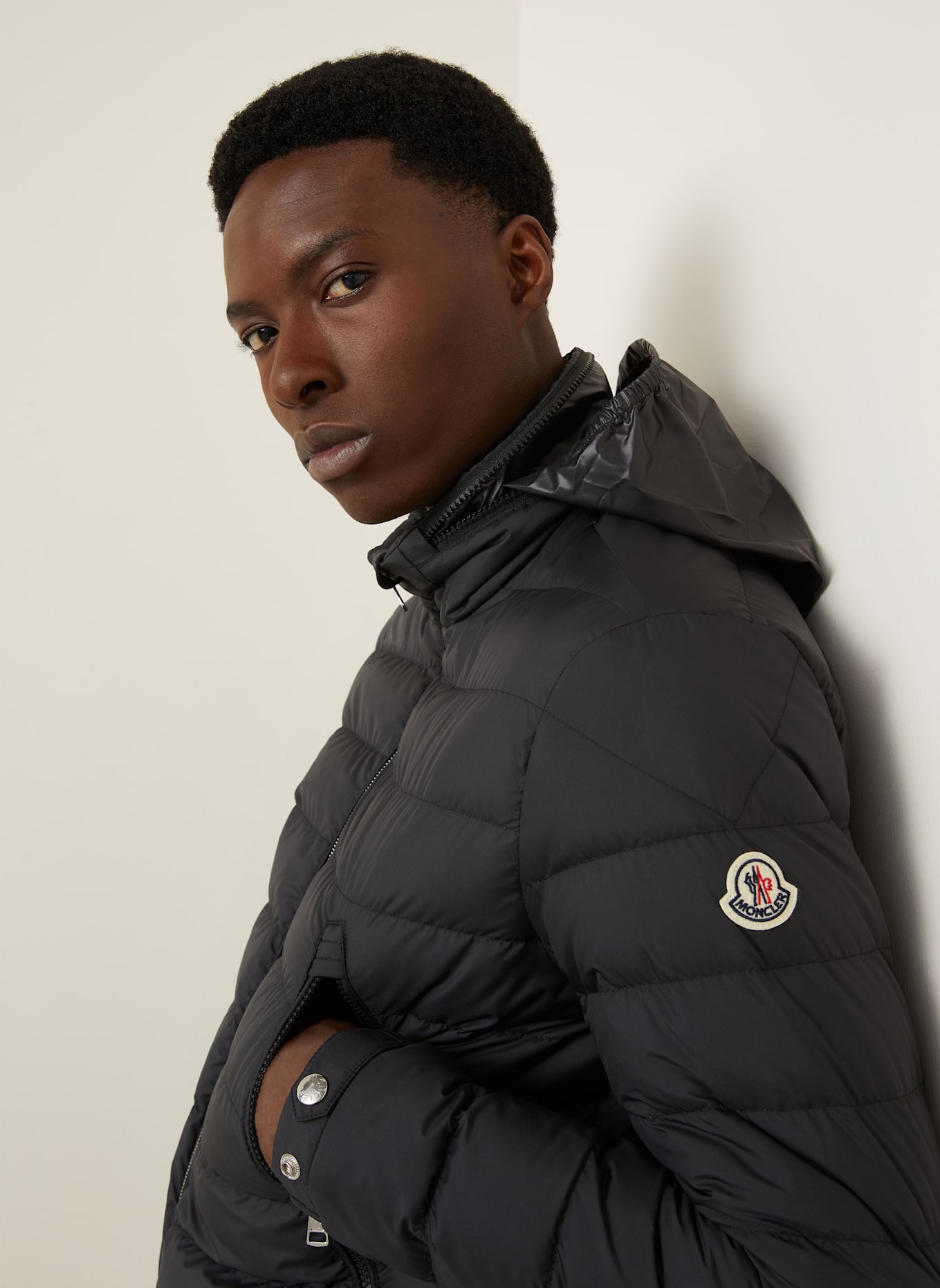 MONCLER Daunenjacke ALFIT: SCHWARZ