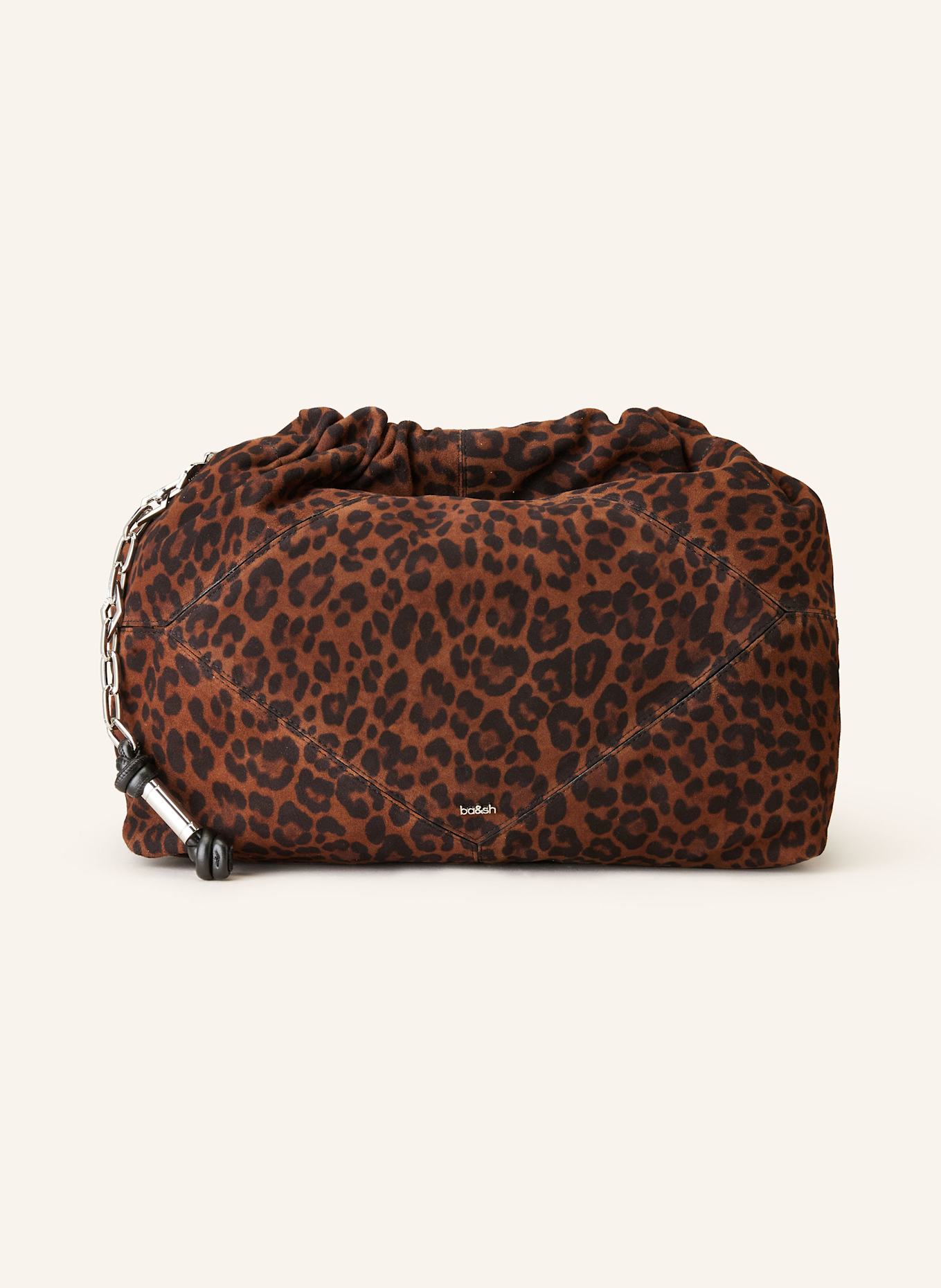 ba&sh Handtasche JUNE: DUNKELBRAUN / SCHWARZ