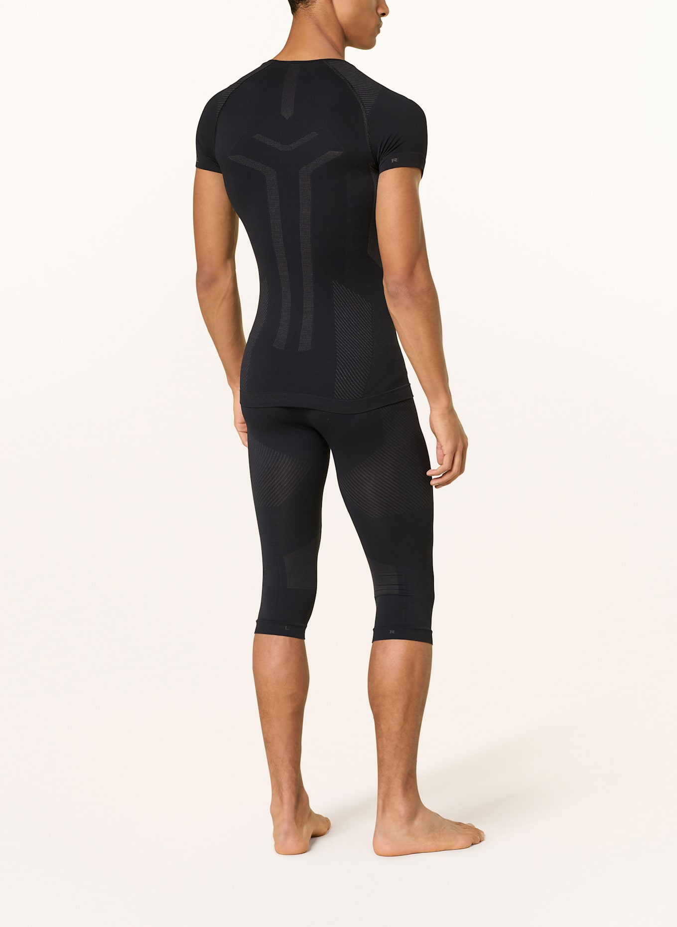 FALKE Koszulka funkcyjna WARM: CZARNY