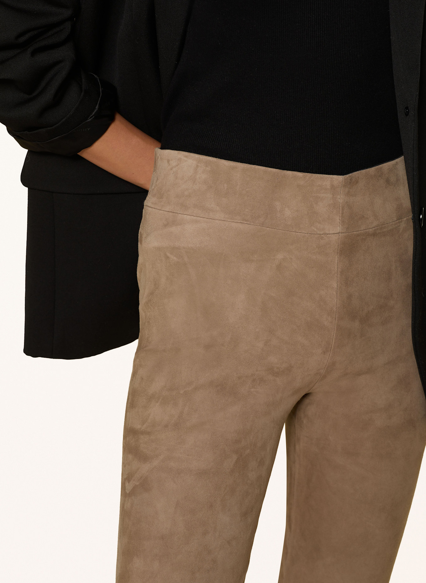 ARMA Lederhose: TAUPE