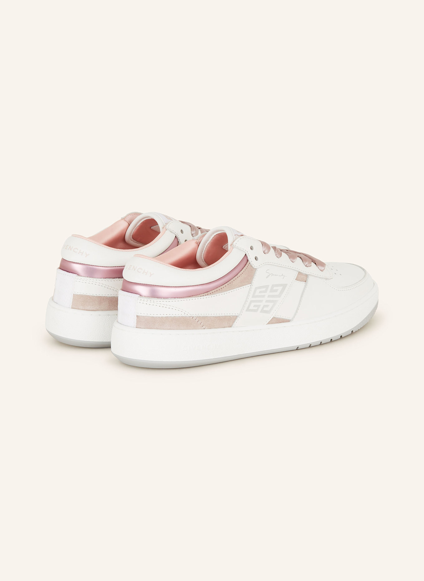 GIVENCHY Sneakers: WHITE/ PINK