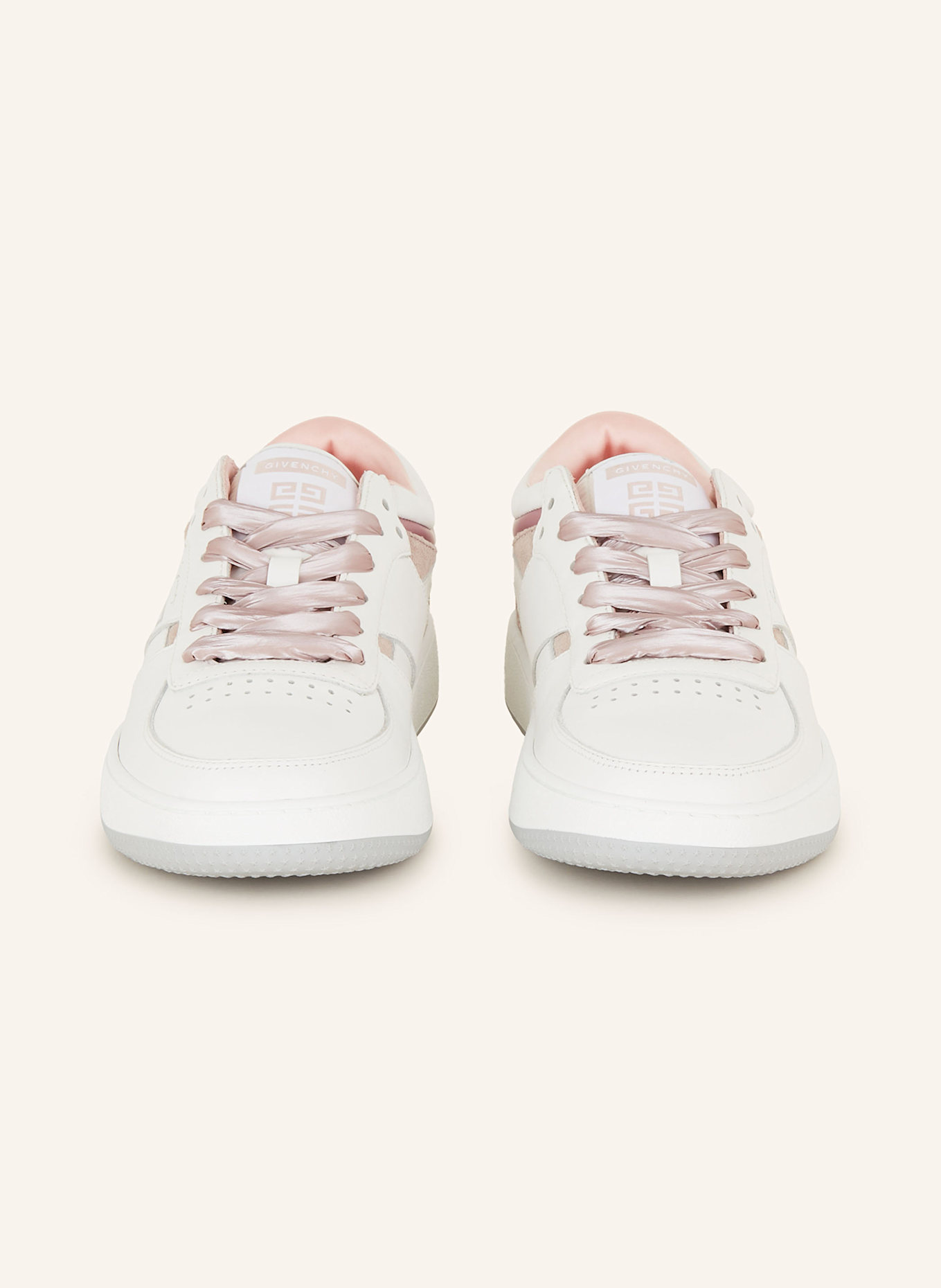 GIVENCHY Sneakers: WHITE/ PINK