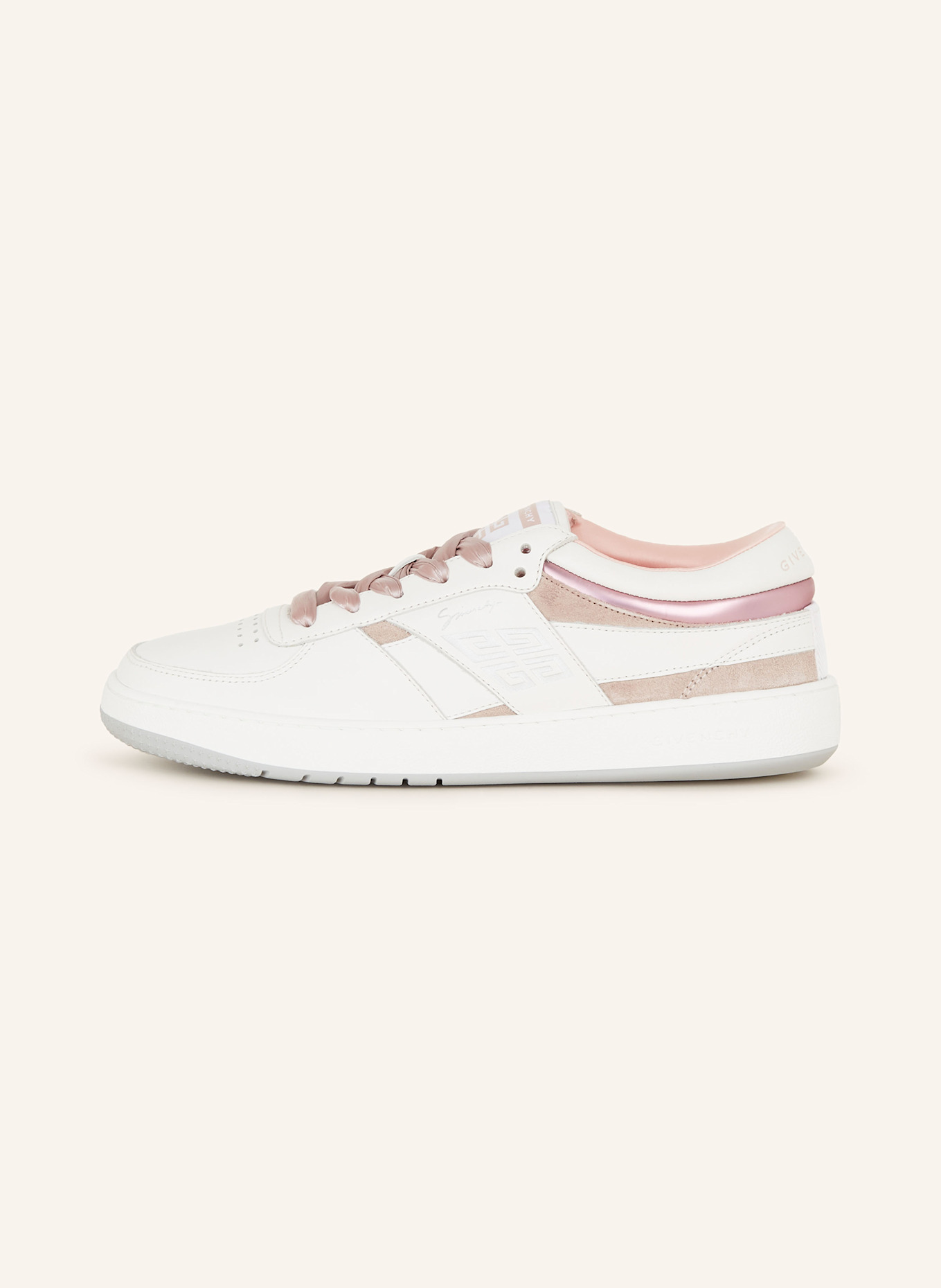 GIVENCHY Sneakers: WHITE/ PINK