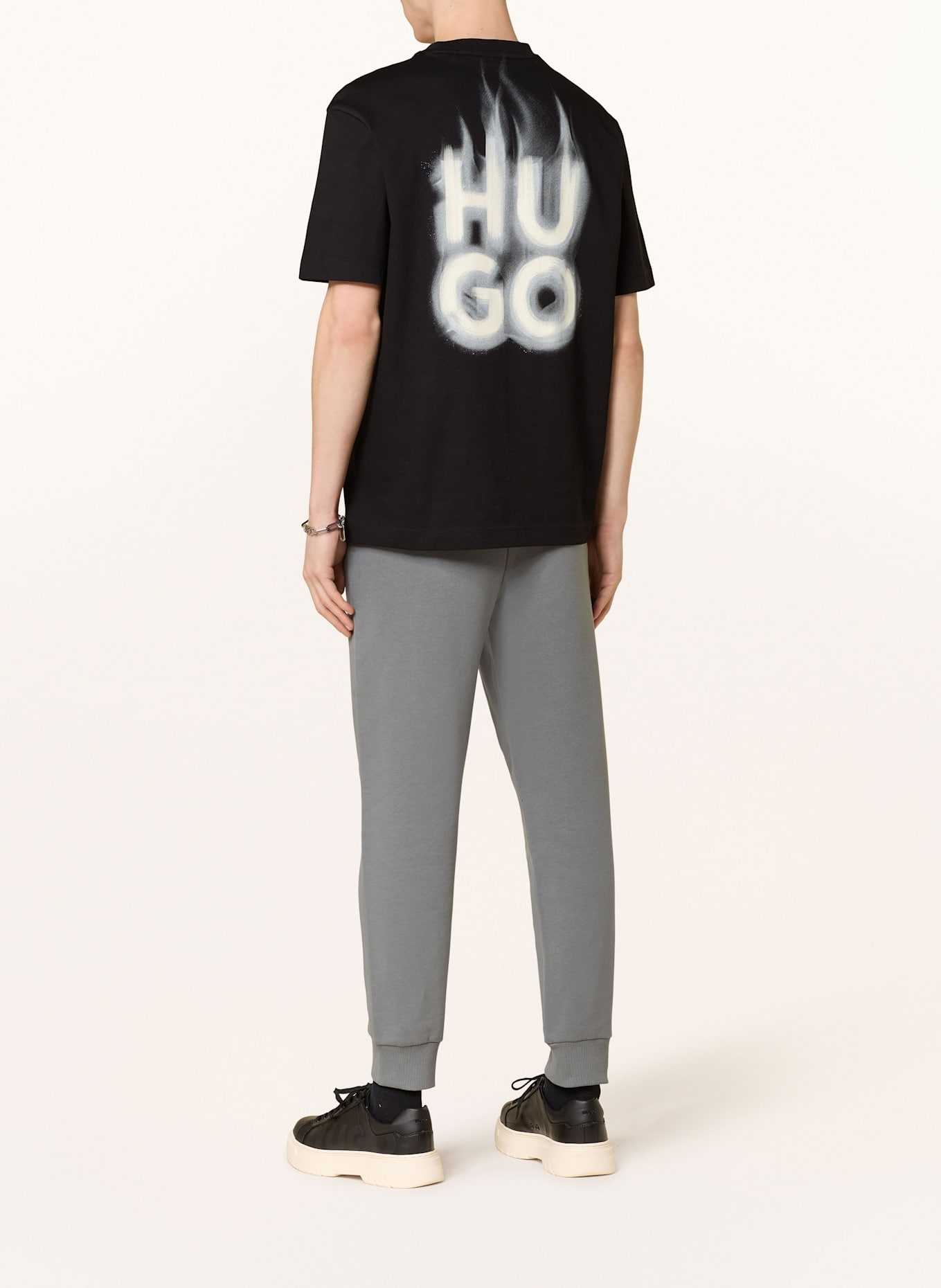 HUGO Tepláky DAYOTE: ŠEDÁ