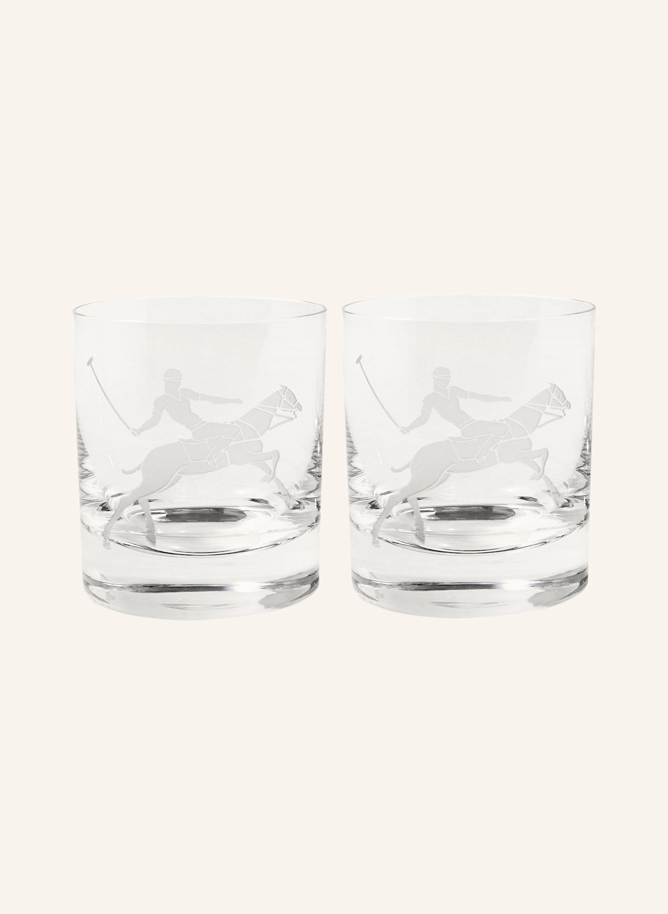 RALPH LAUREN HOME 2er-Set Whiskygläser GARRETT: CLEAR