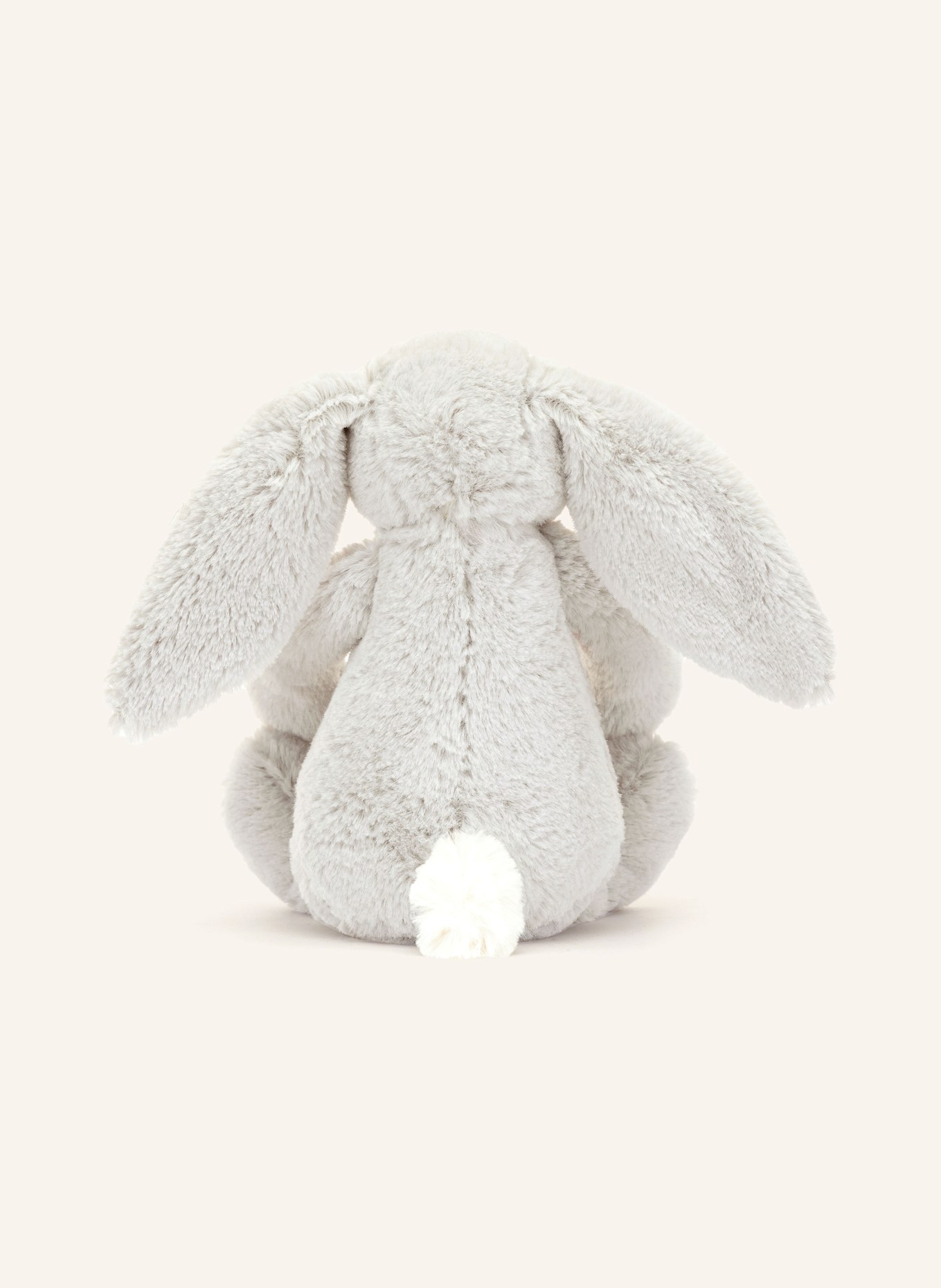 Jellycat Hase-Kuscheltier BLOSSOM SILVER BUNNY: HELLGRAU / NEONROT