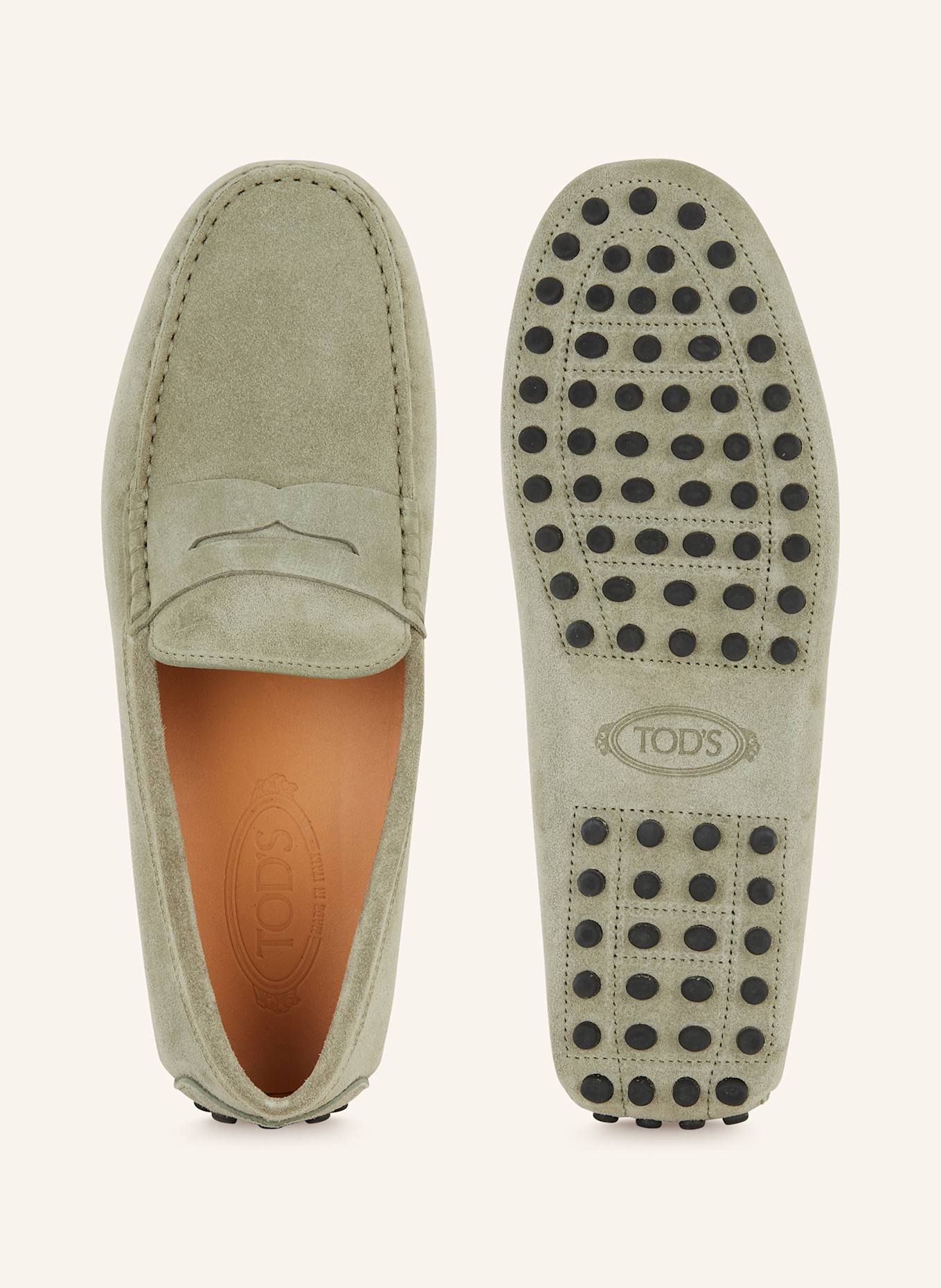 TOD'S Mokassins GOMMINO: HELLGRÜN