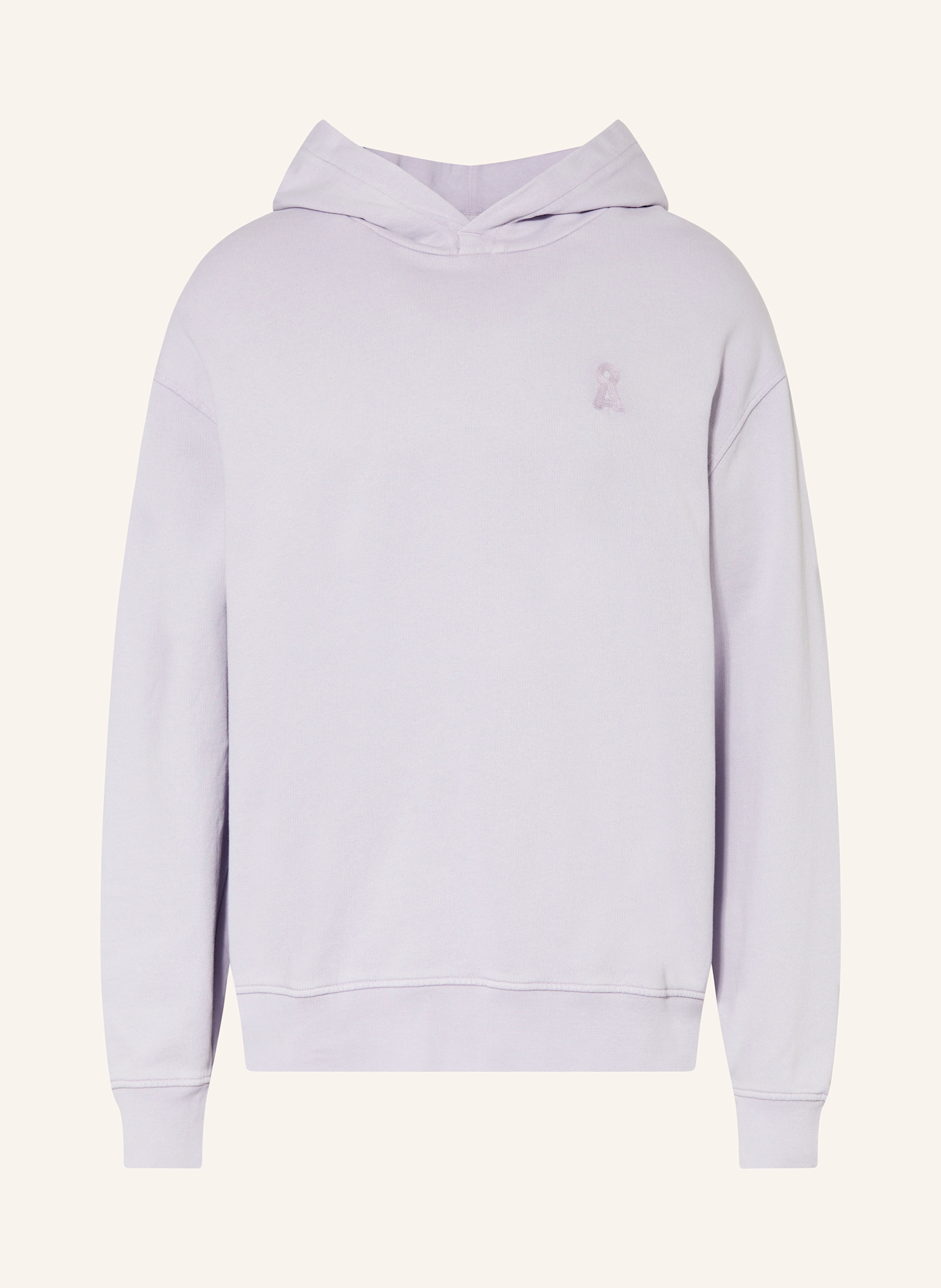 ARMEDANGELS tweed hoodie EMAAL: HELLLILA