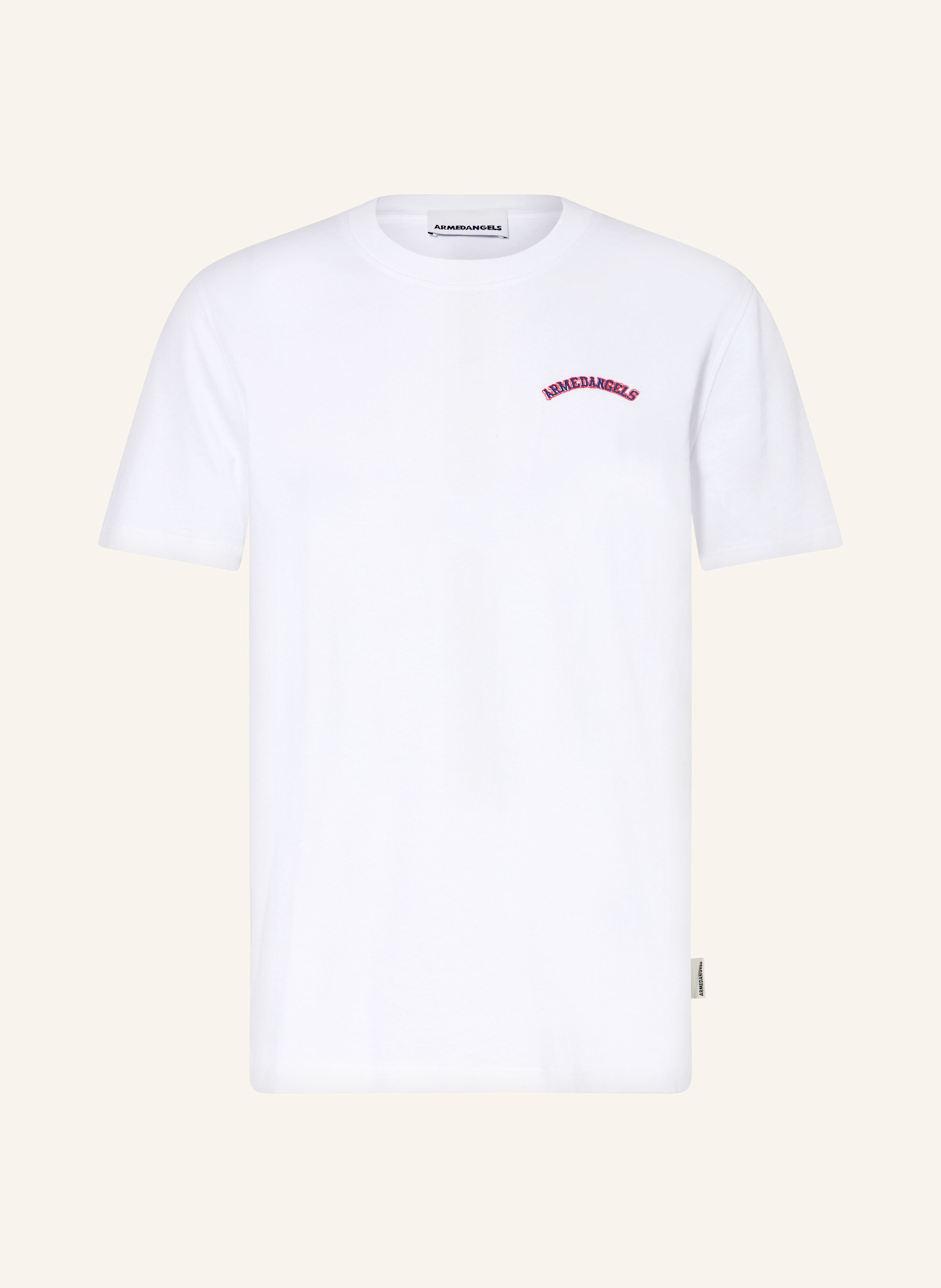 ARMEDANGELS T-shirt MAARKOS: BIAŁY