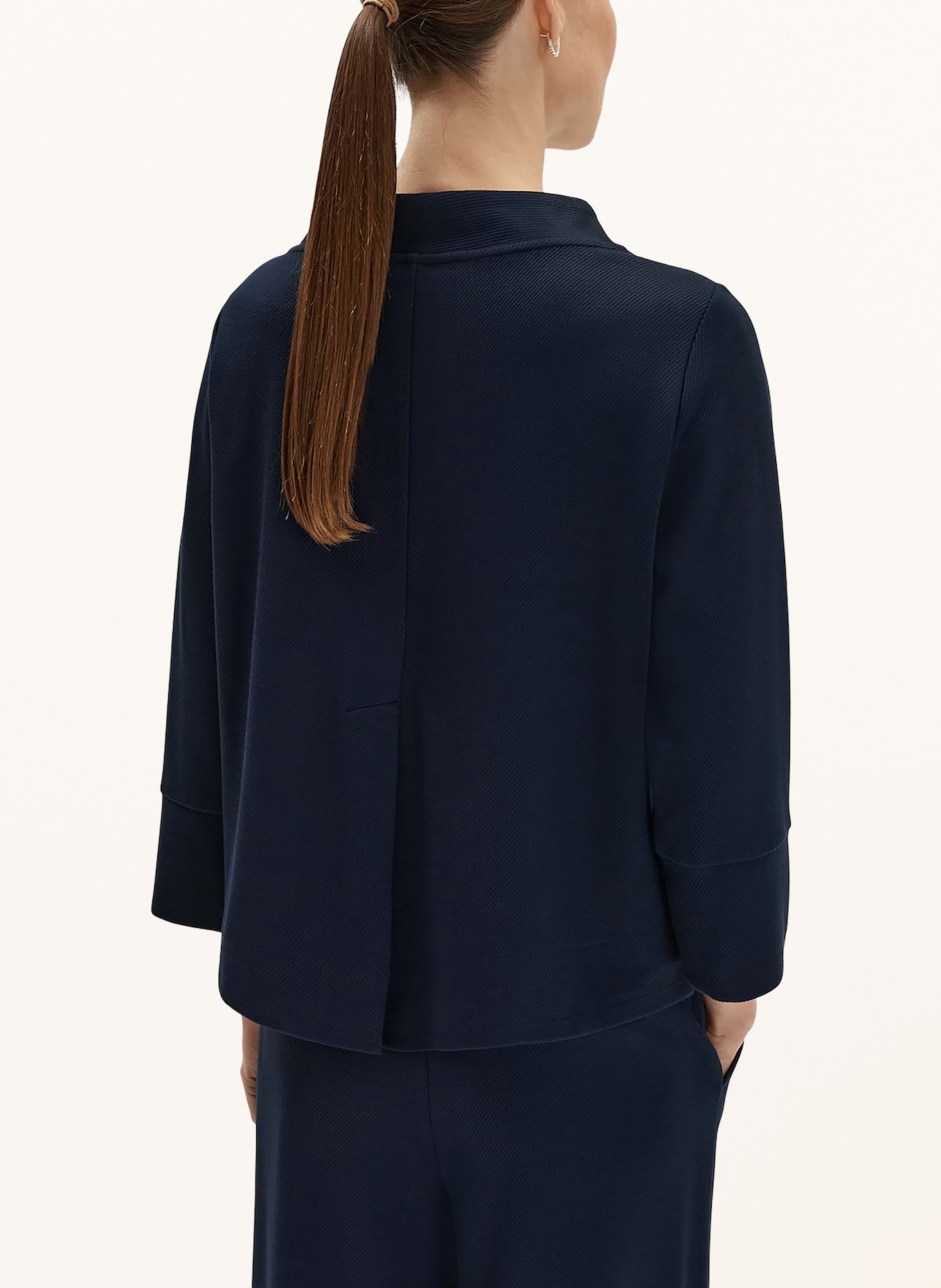 someday UBERTAH sweatshirt with 3/4 sleeves: DARK BLUE