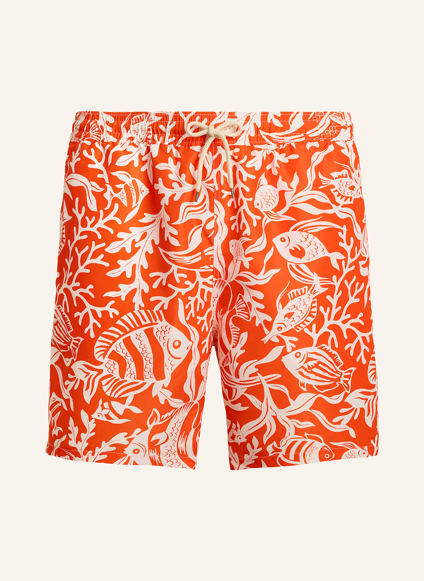 POLO RALPH LAUREN Big & Tall Badeshorts: LACHS/ WEISS