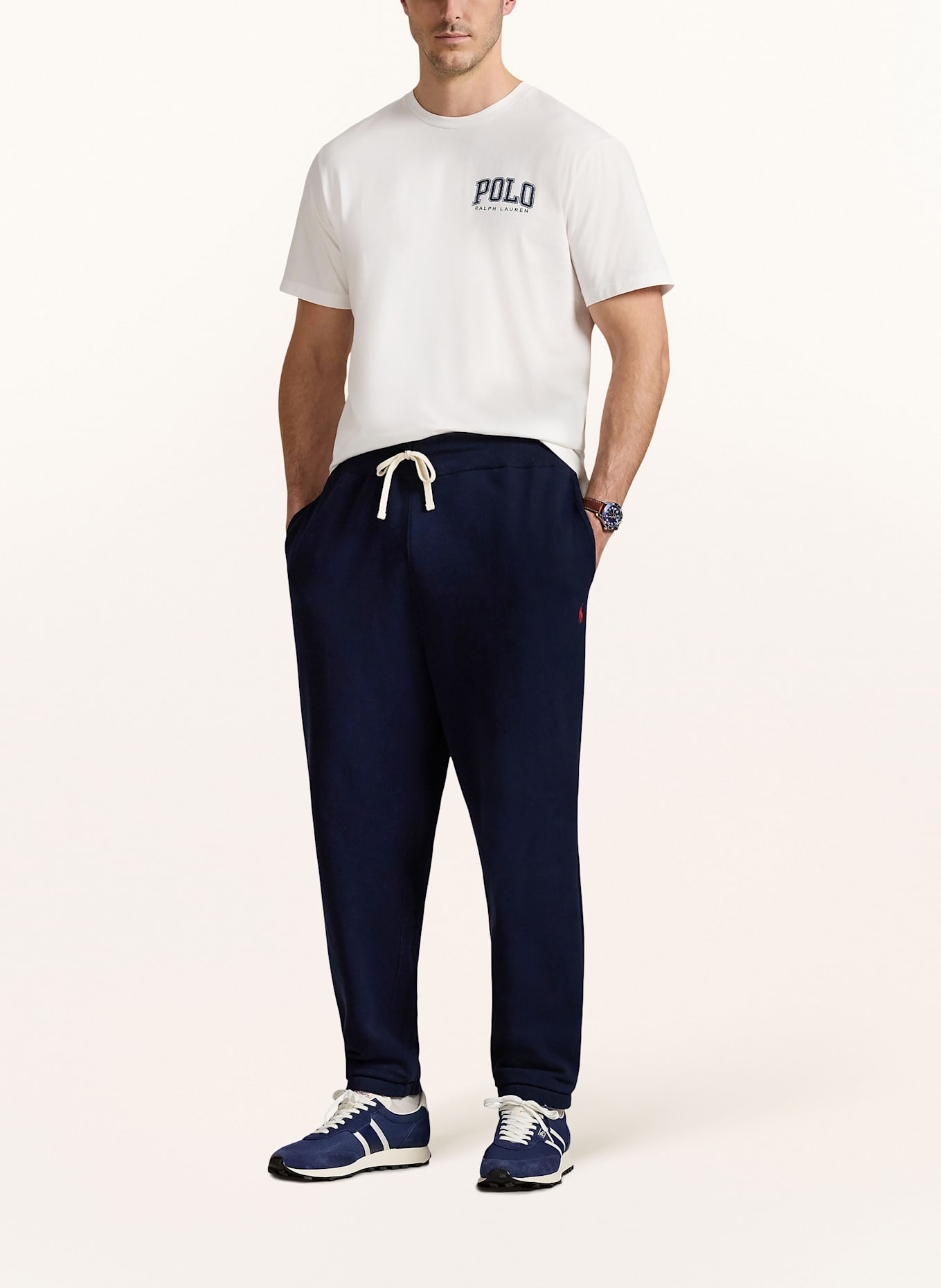 POLO RALPH LAUREN Big & Tall T-Shirt: WEISS