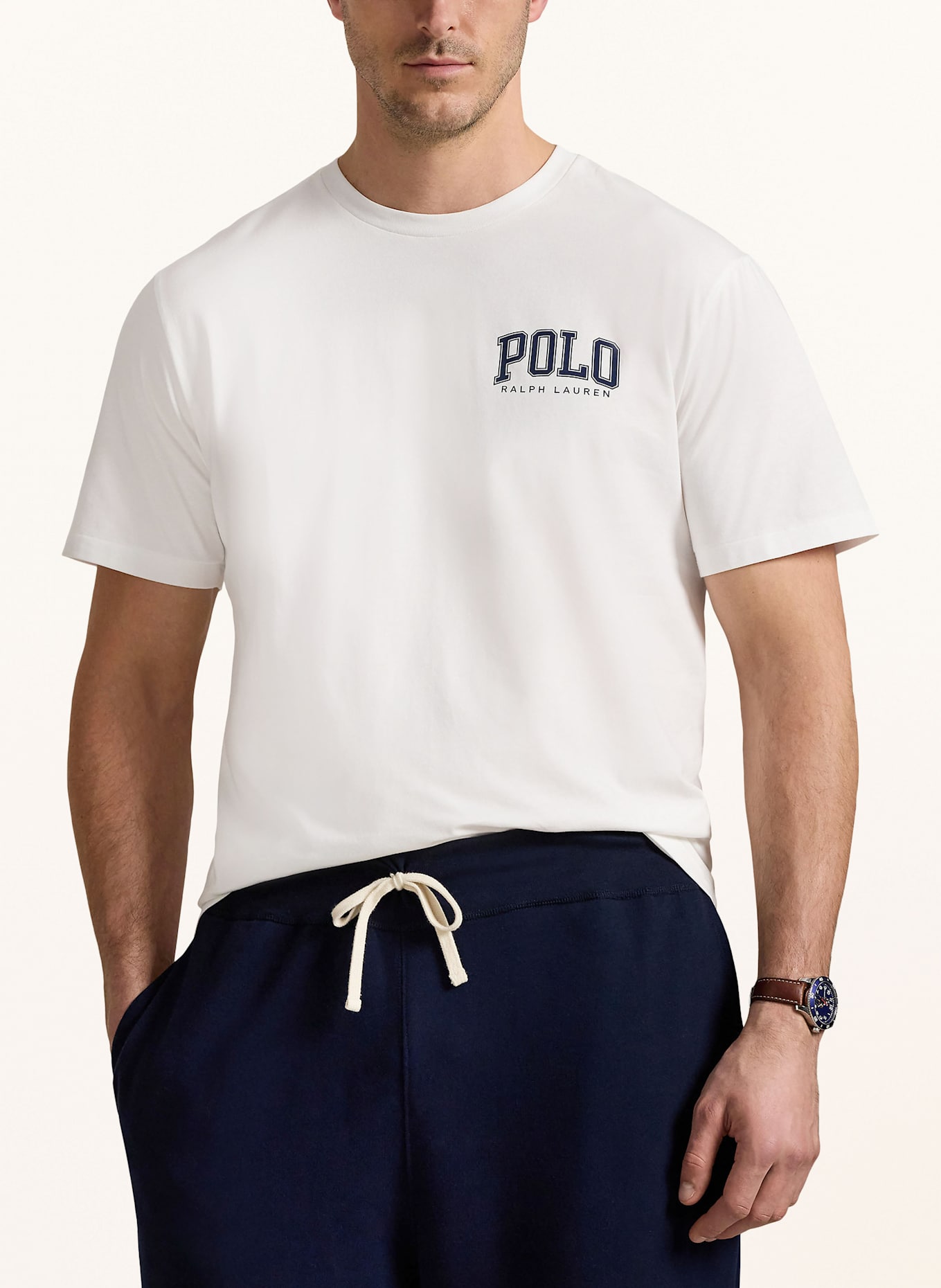 POLO RALPH LAUREN Big & Tall T-Shirt: WEISS