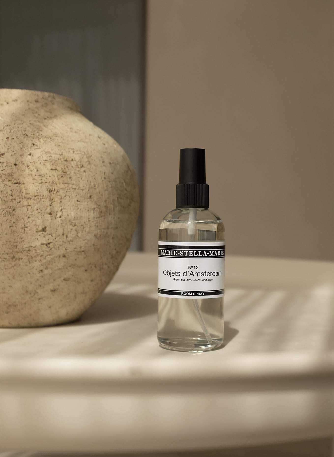 MARIE-STELLA-MARIS Raumspray OBJETS D'AMSTERDAM: WEISS / SCHWARZ