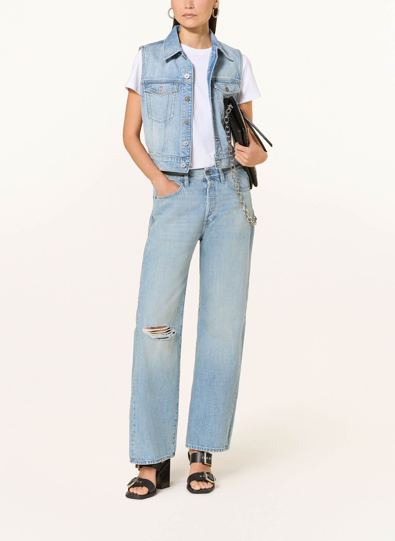 G-Star Boyfriend Jeans BOWEY: H118 vintage ripped mine dust