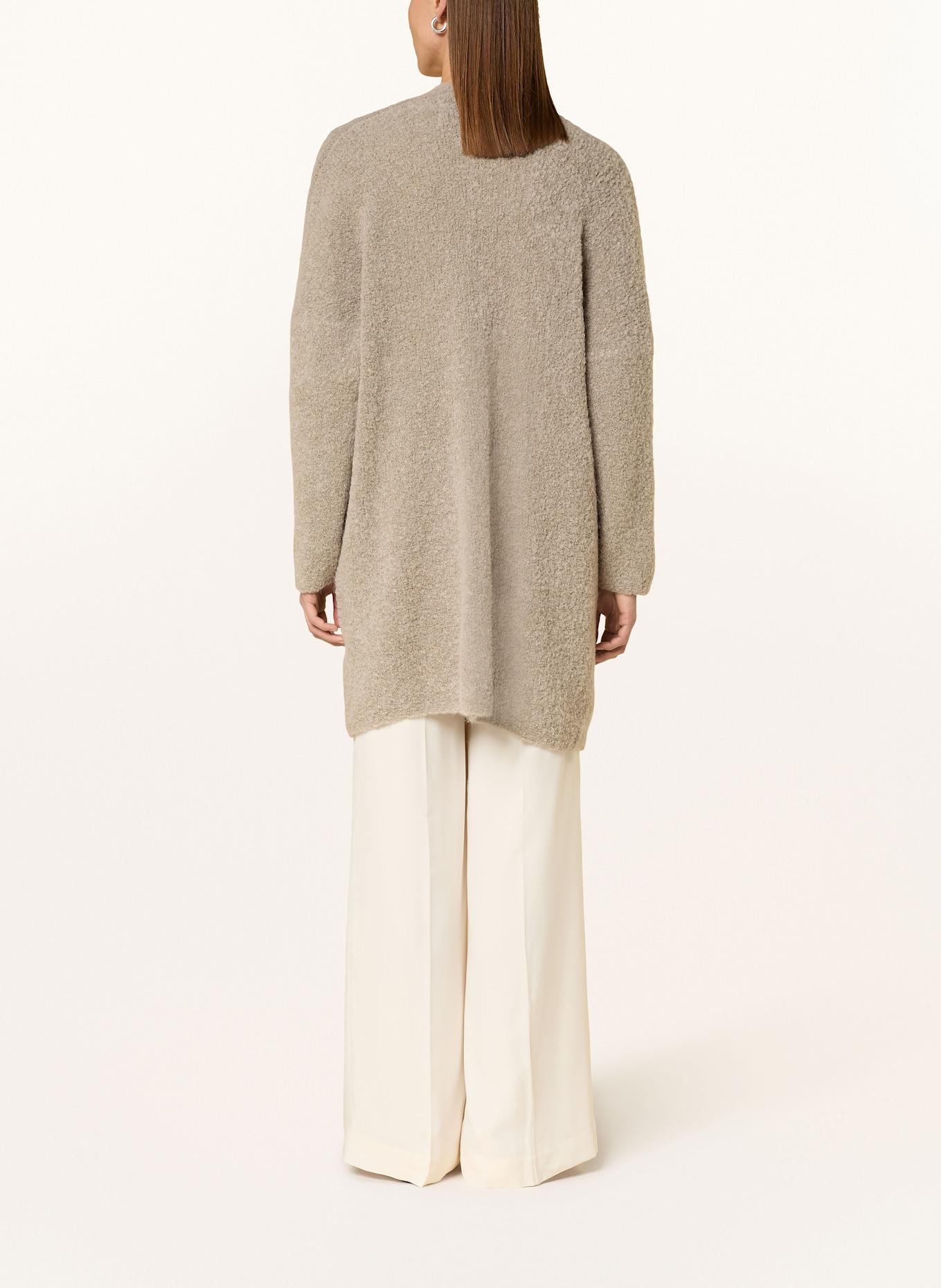 miss goodlife Knit cardigan with alpaca: LIGHT BROWN