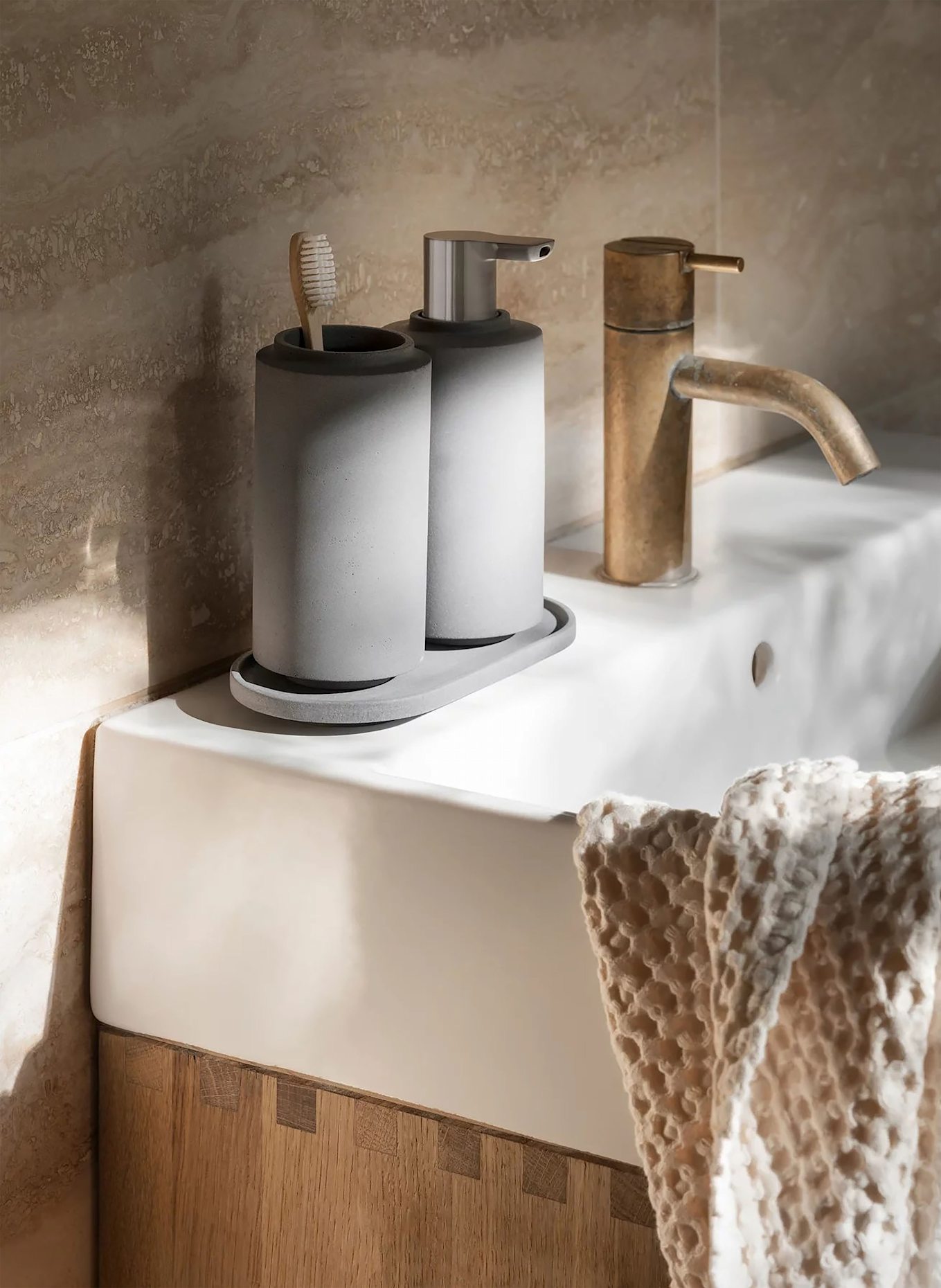 blomus Ablageschale CRETO: GRAU