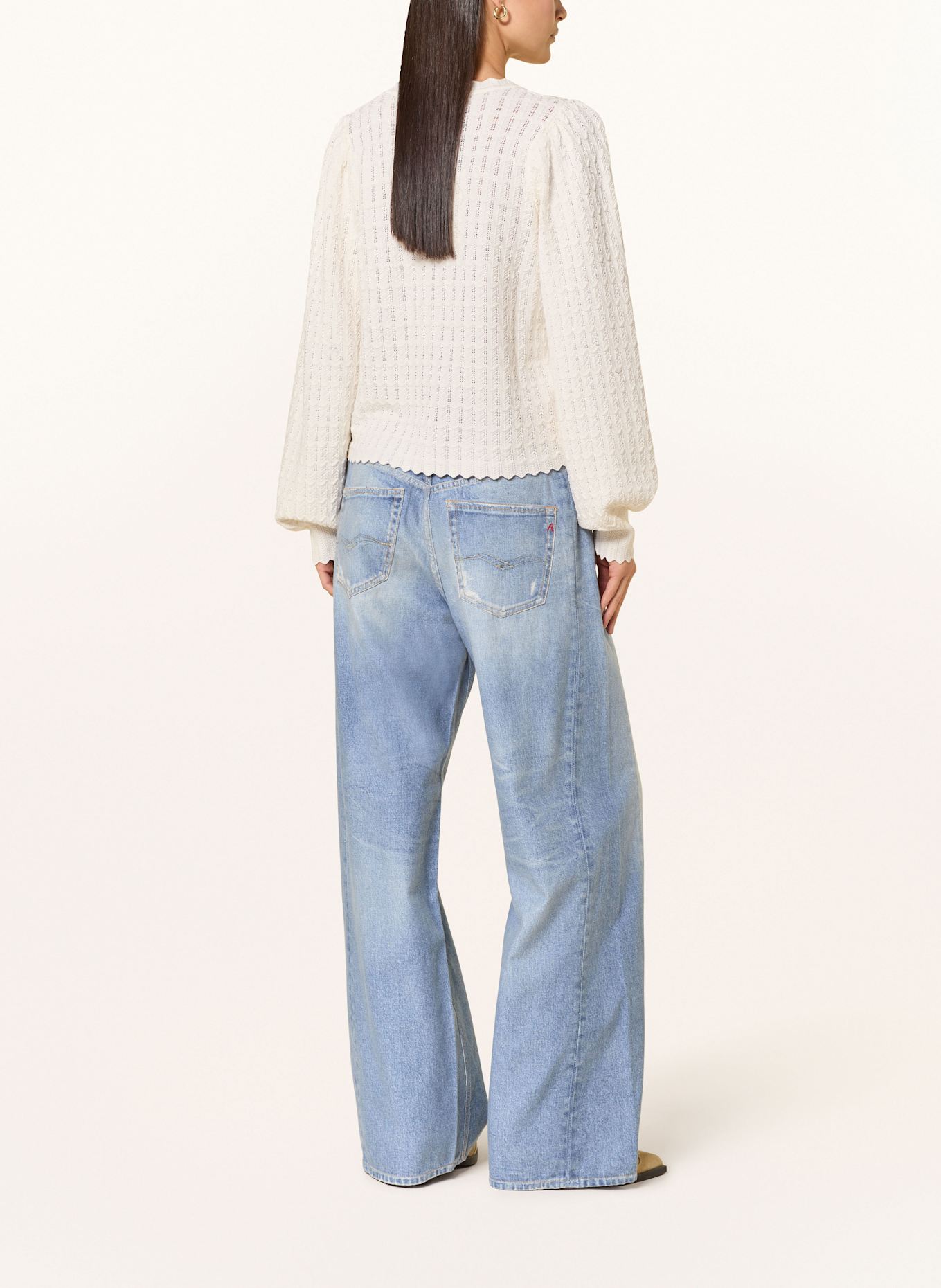 NEO NOIR Pullover: WEISS