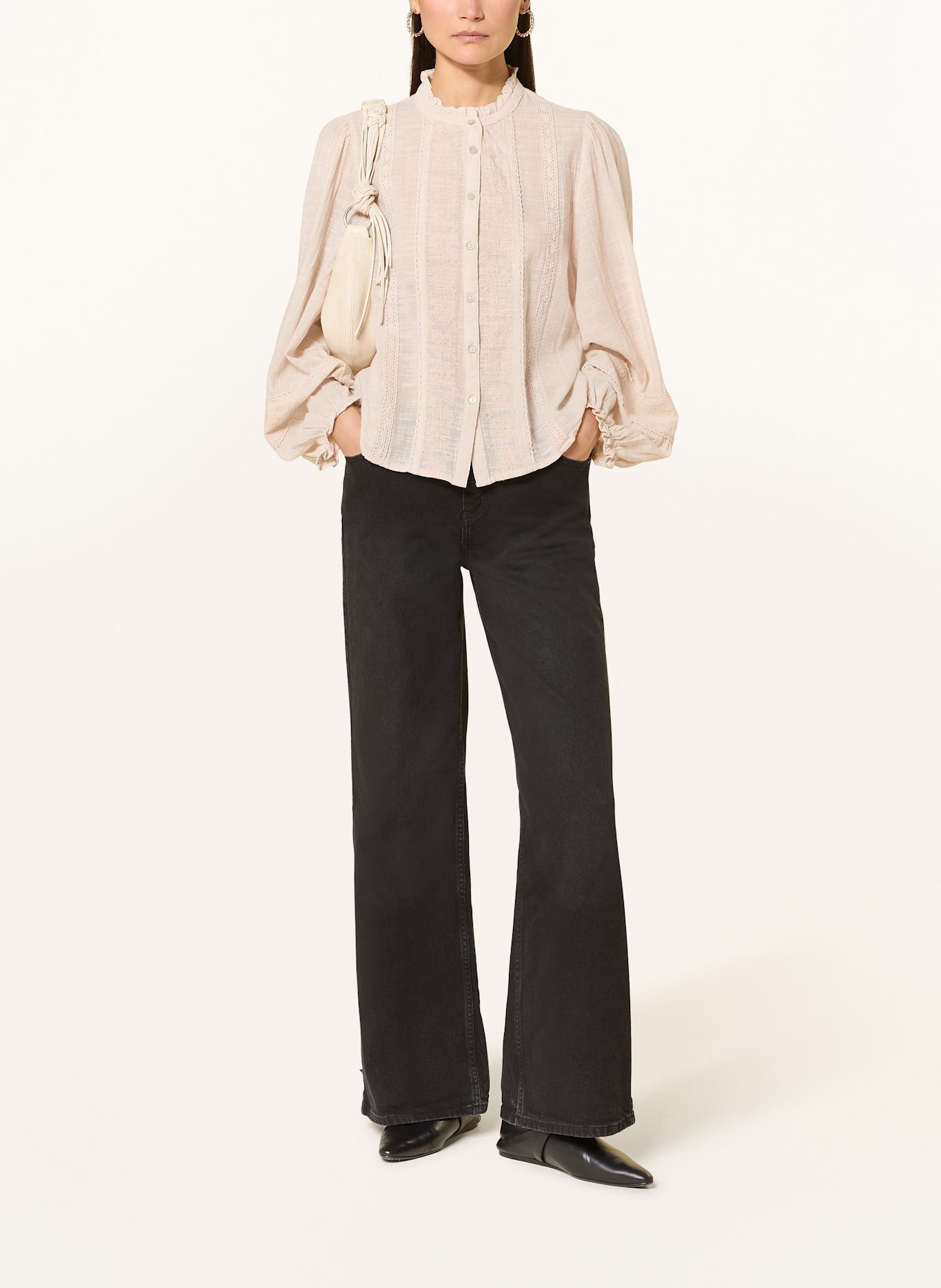 NEO NOIR Blouse MARLOWE: CRÈME