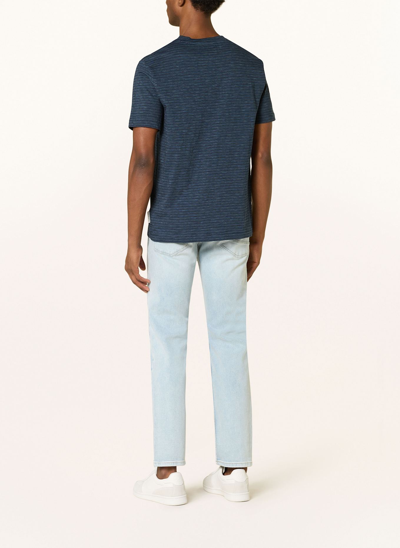 Marc O'Polo T-Shirt: DUNKELBLAU / BLAU