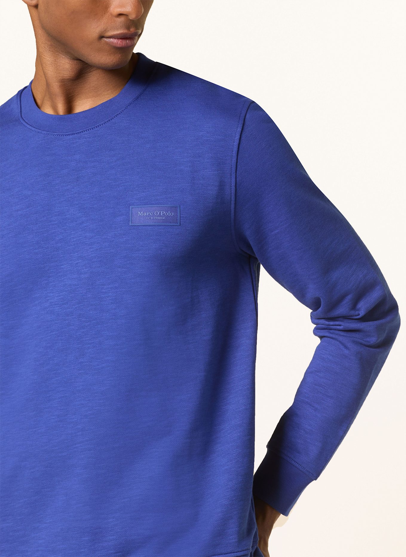 Marc O'Polo Sweatshirt: BLAU