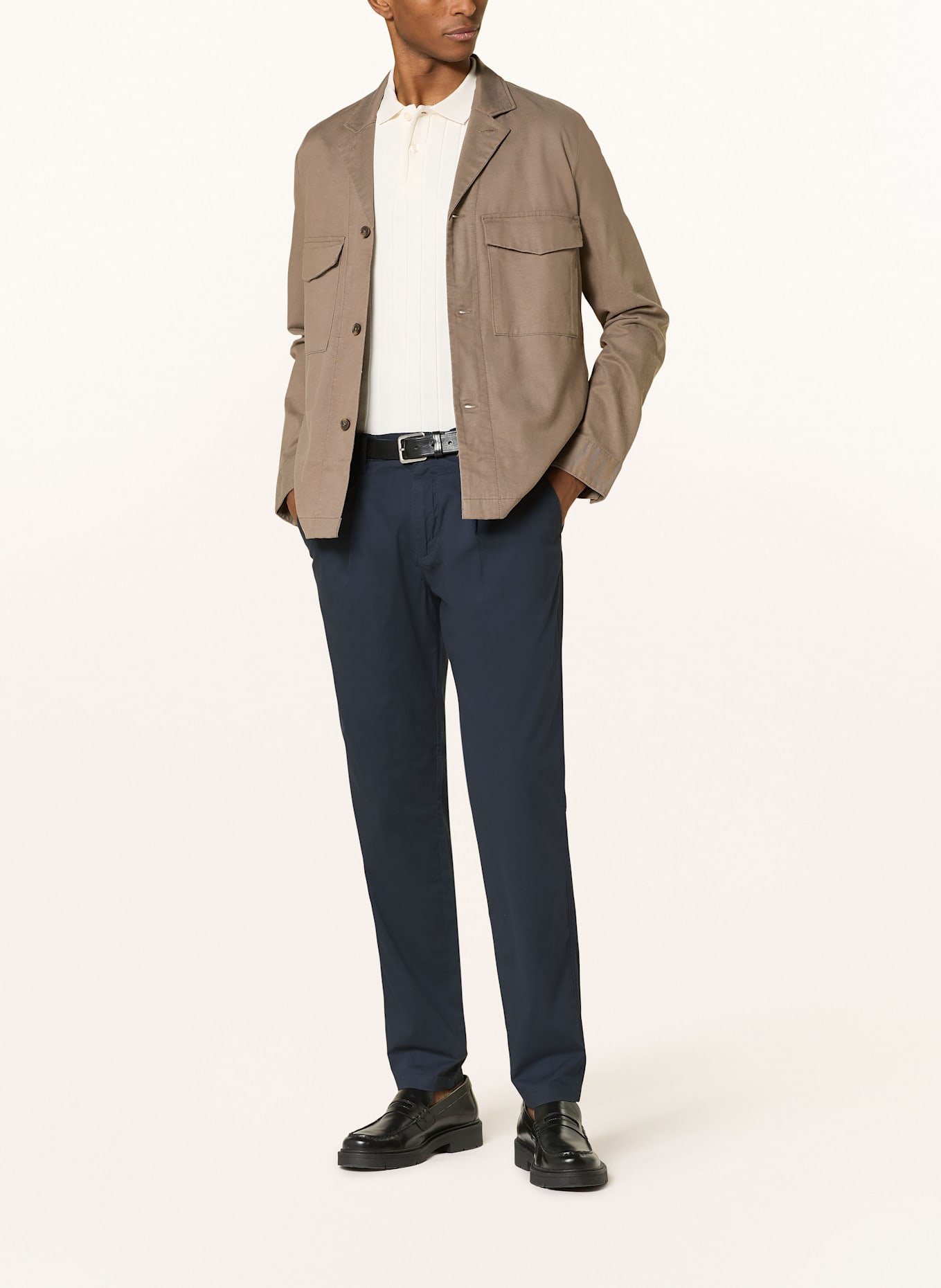 Marc O'Polo Hose MOROT Regular Fit: DUNKELBLAU