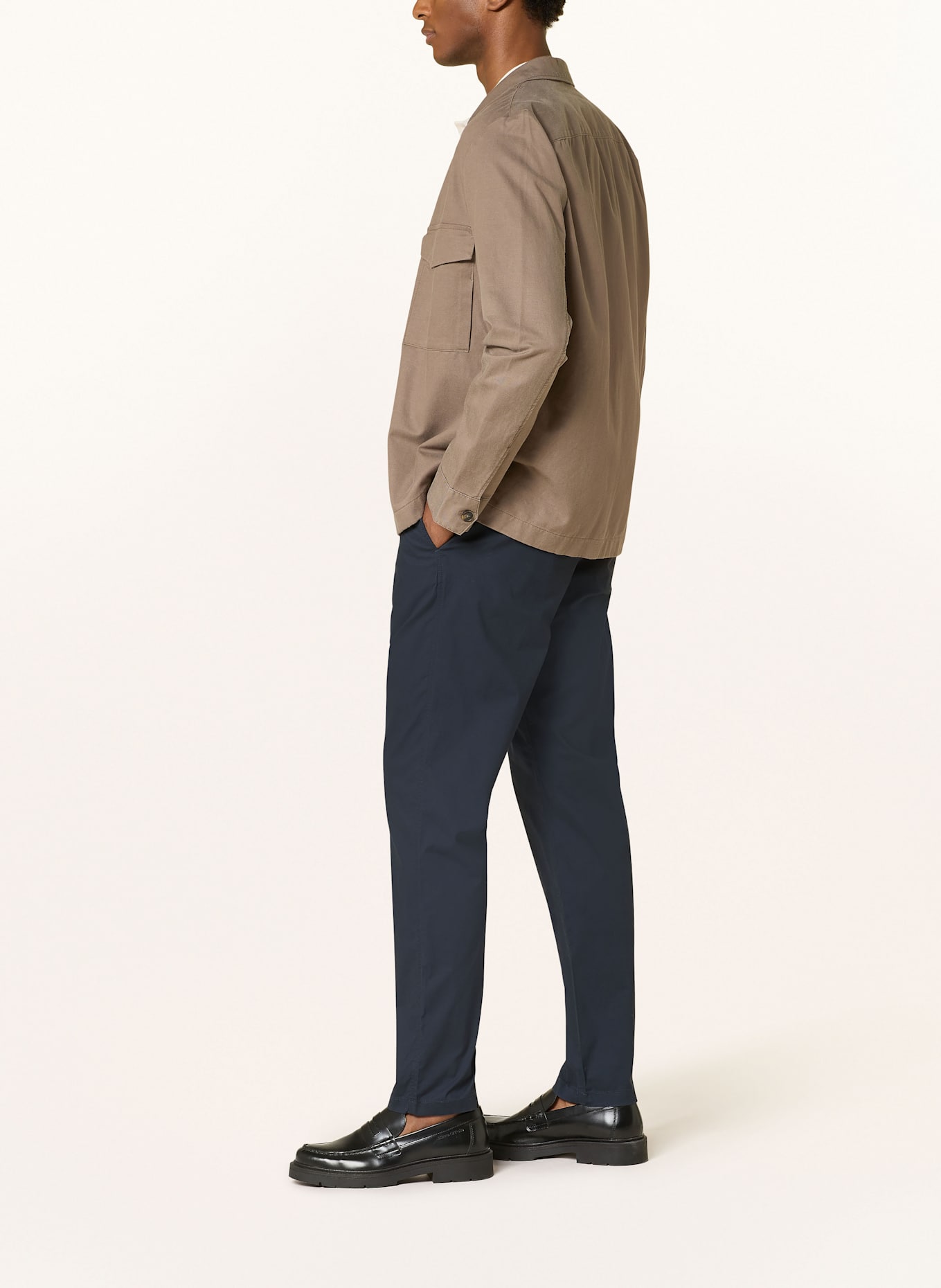 Marc O'Polo Hose MOROT Regular Fit: DUNKELBLAU