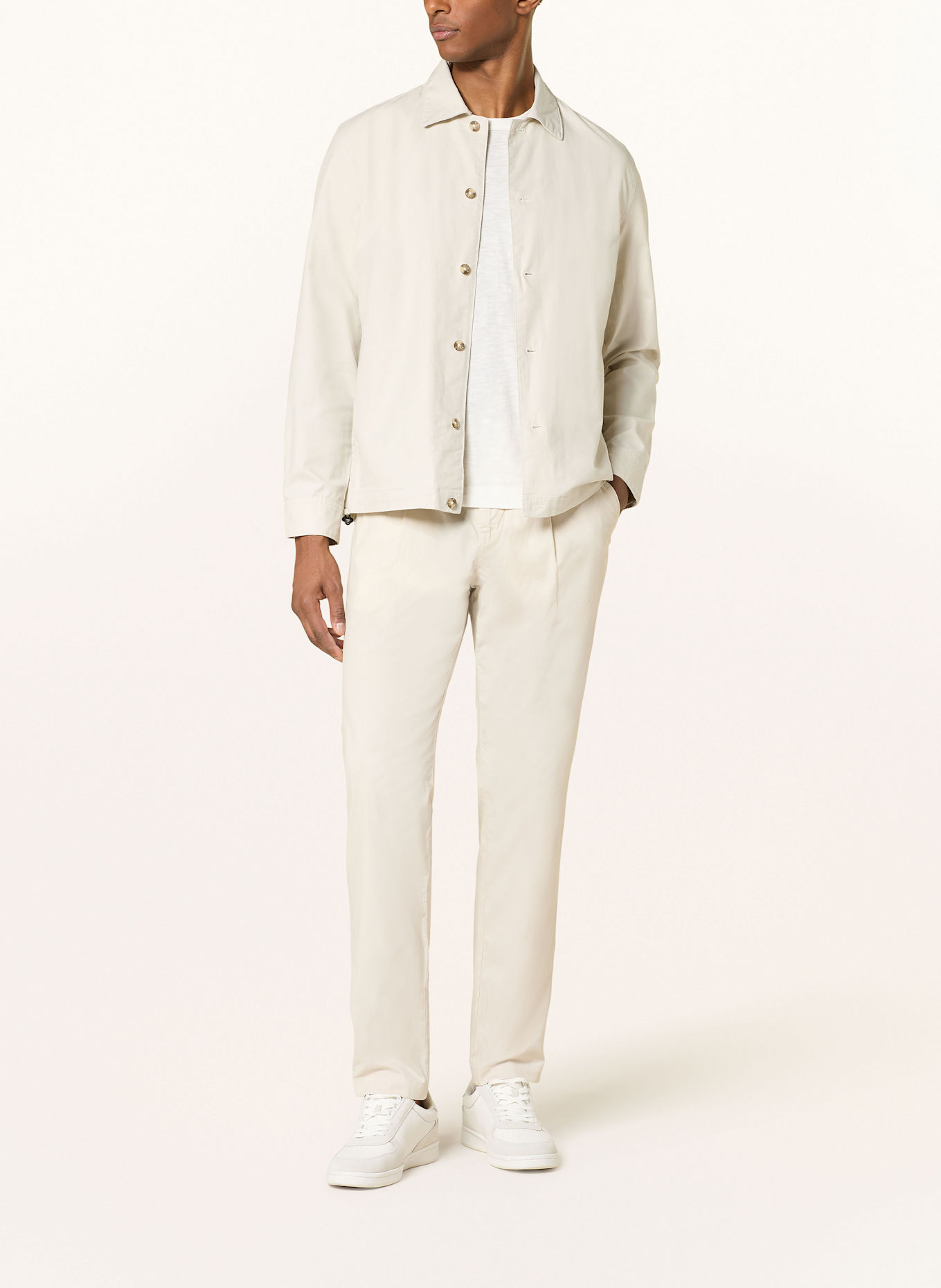 Marc O'Polo Overshirt: ECRU