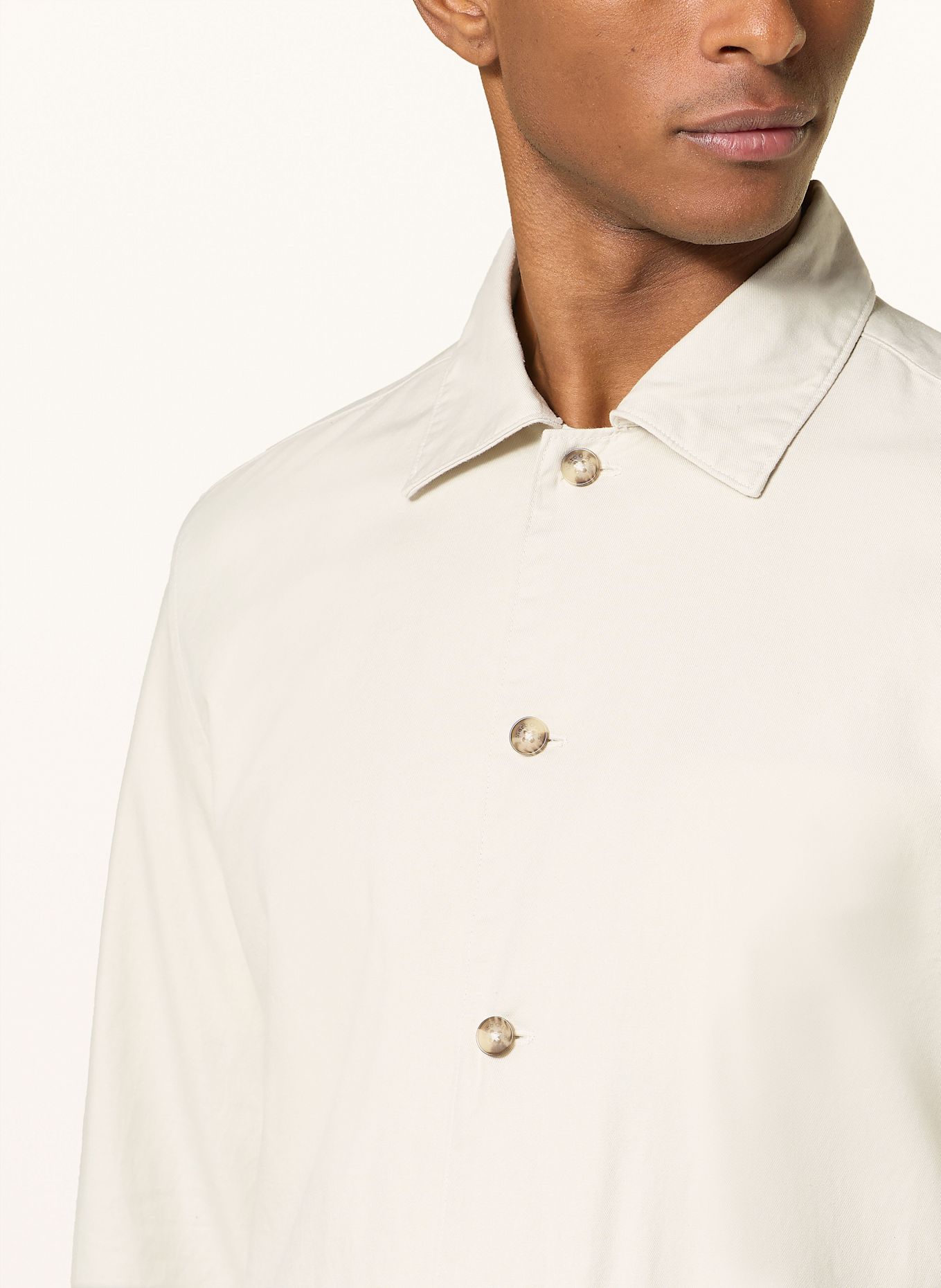 Marc O'Polo Overshirt: ECRU