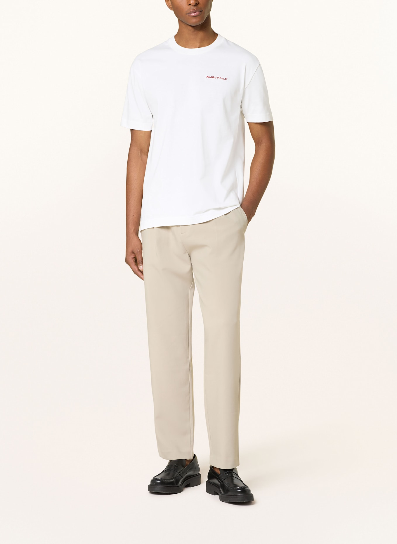 Marc O'Polo T-Shirt: WEISS