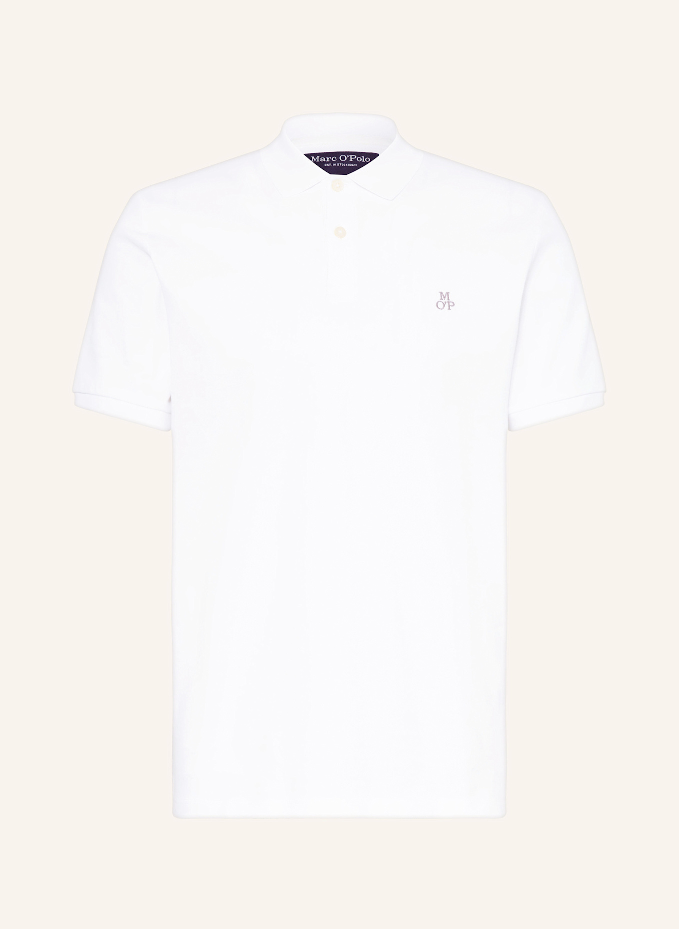 Marc O'Polo Piqué polo shirt regular fit: WHITE