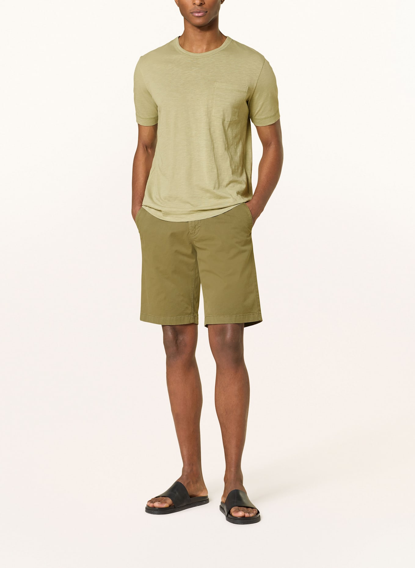 Marc O'Polo Shorts Regular Fit: KHAKI