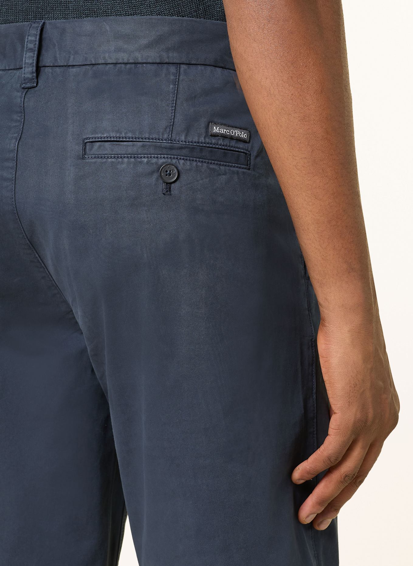 Marc O'Polo Shorts Regular Fit: DUNKELBLAU