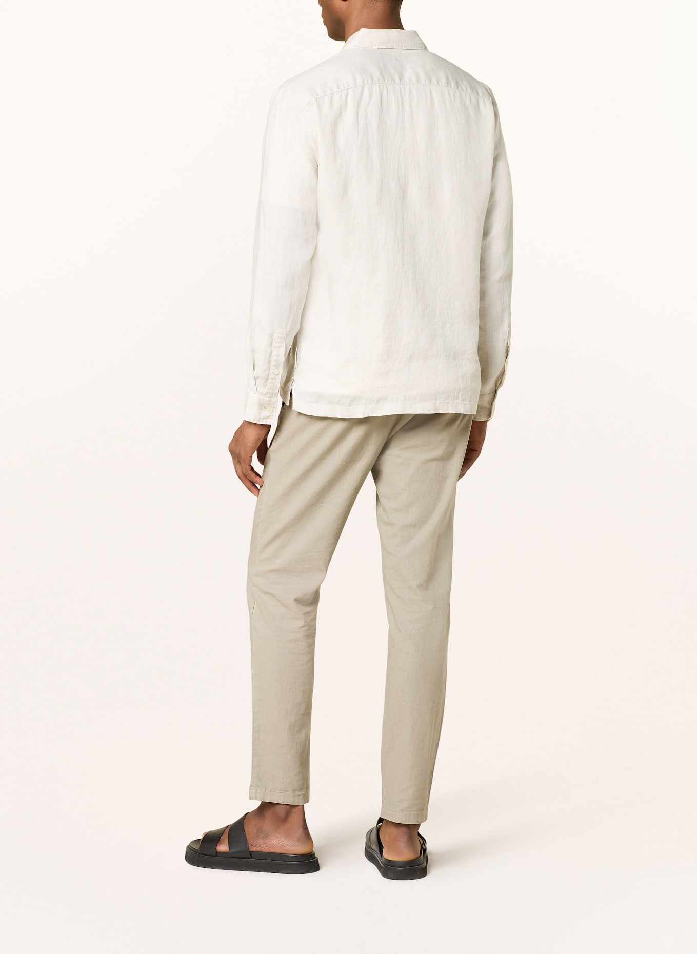 Marc O'Polo Regular fit linen shirt: CREAM