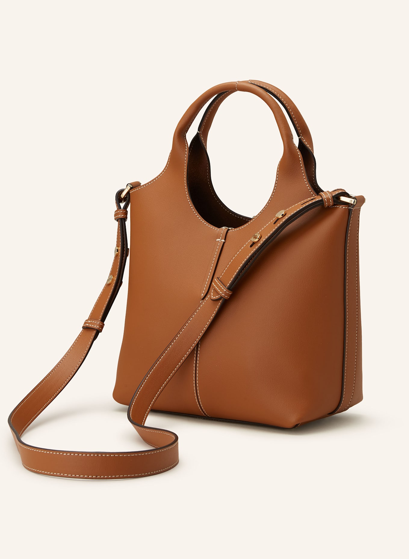 TOD'S Shopper MINI: BROWN