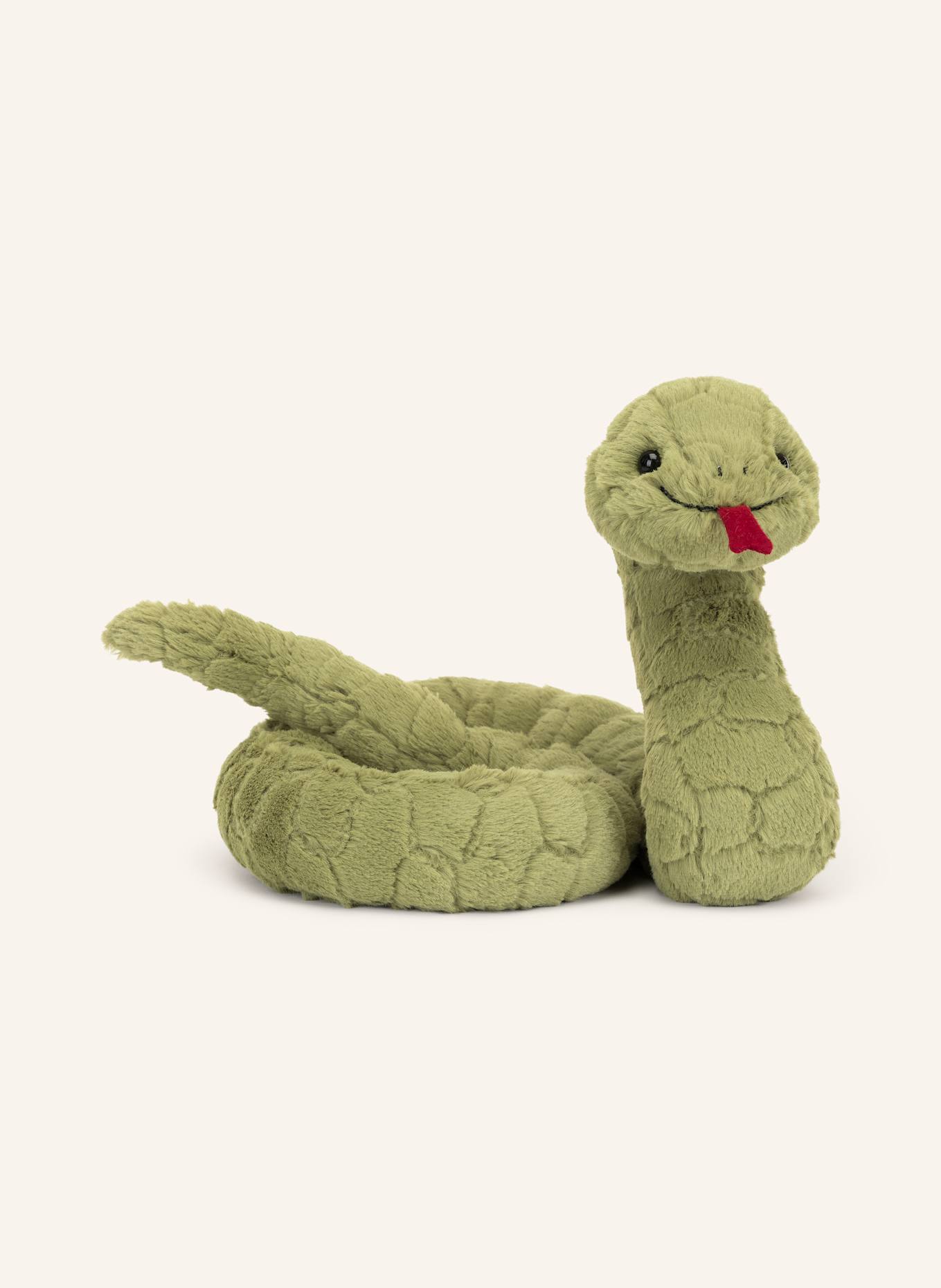 Jellycat Plyšový had STEVIE SNAKE: ZELENÁ