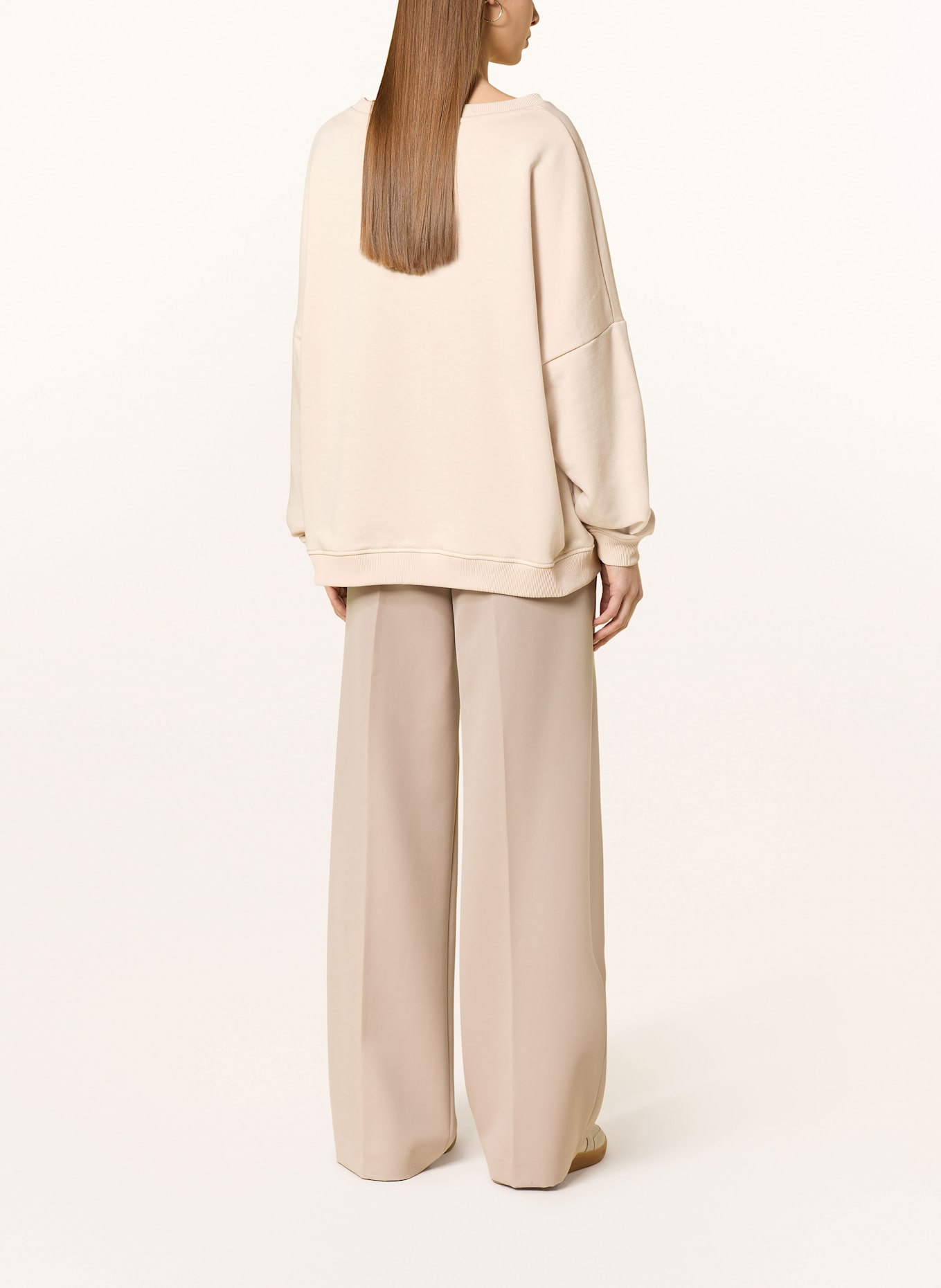 miss goodlife Sweatshirt: CREME/ ROSÉ