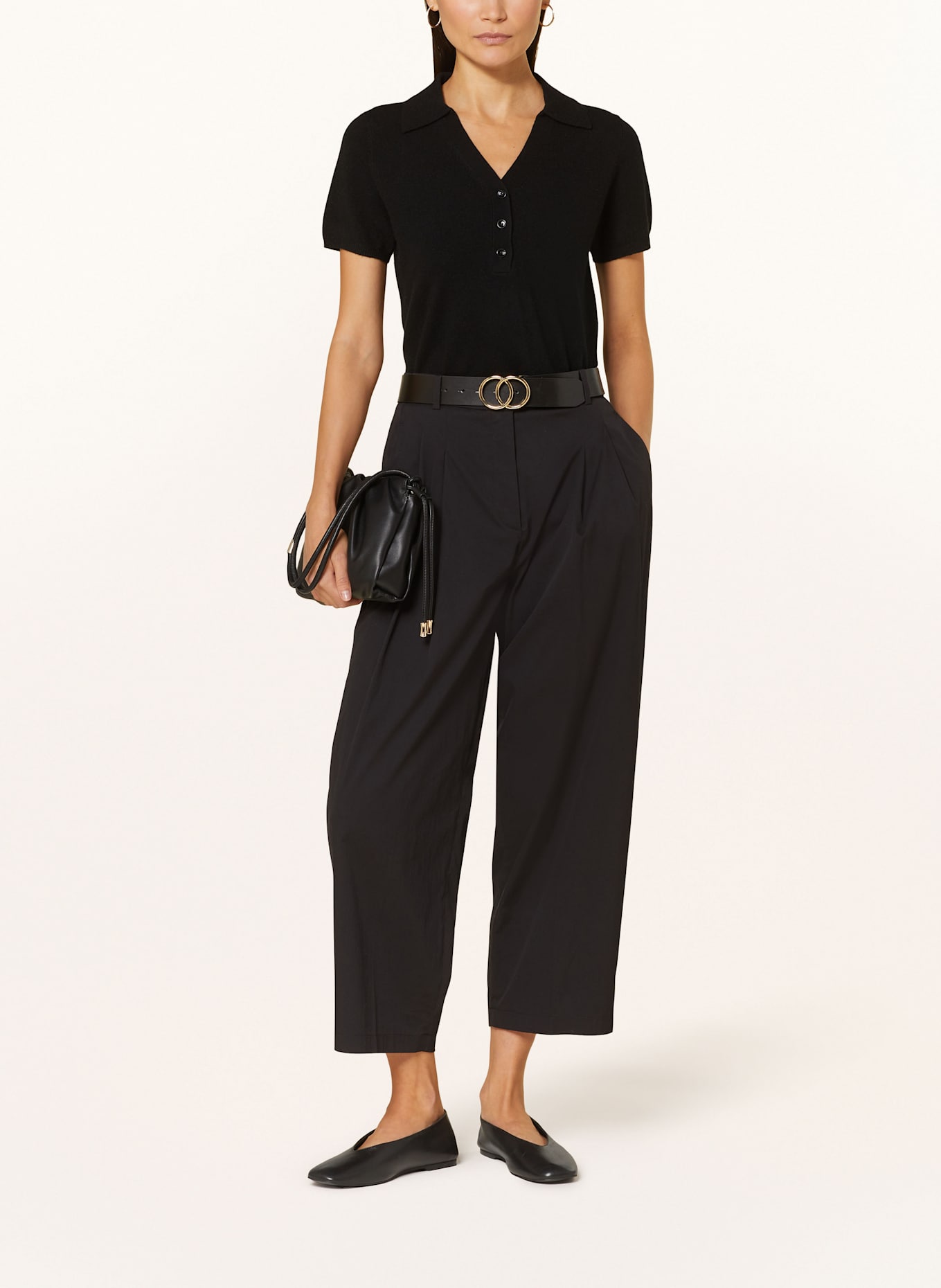 CAMBIO 7/8-Hose EMILIE: SCHWARZ