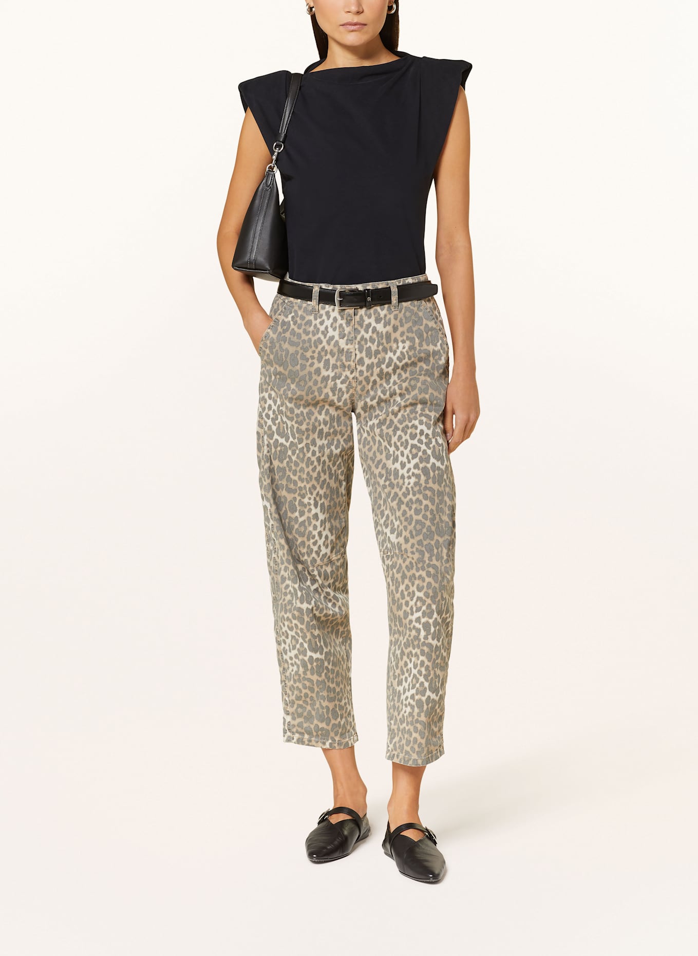 CAMBIO 7/8-Hose EVE: CREME/ BEIGE/ SCHWARZ
