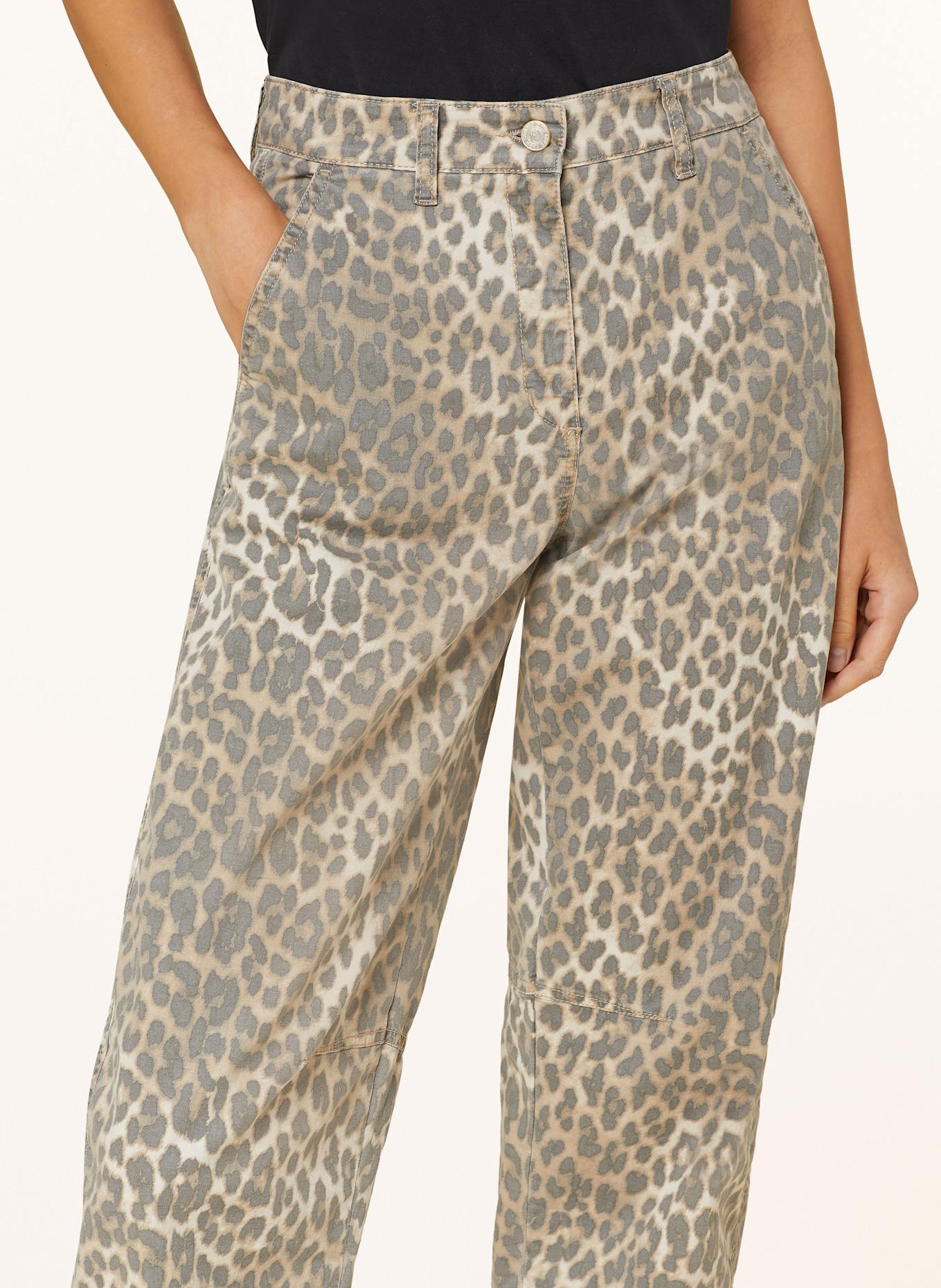 CAMBIO 7/8-Hose EVE: CREME/ BEIGE/ SCHWARZ
