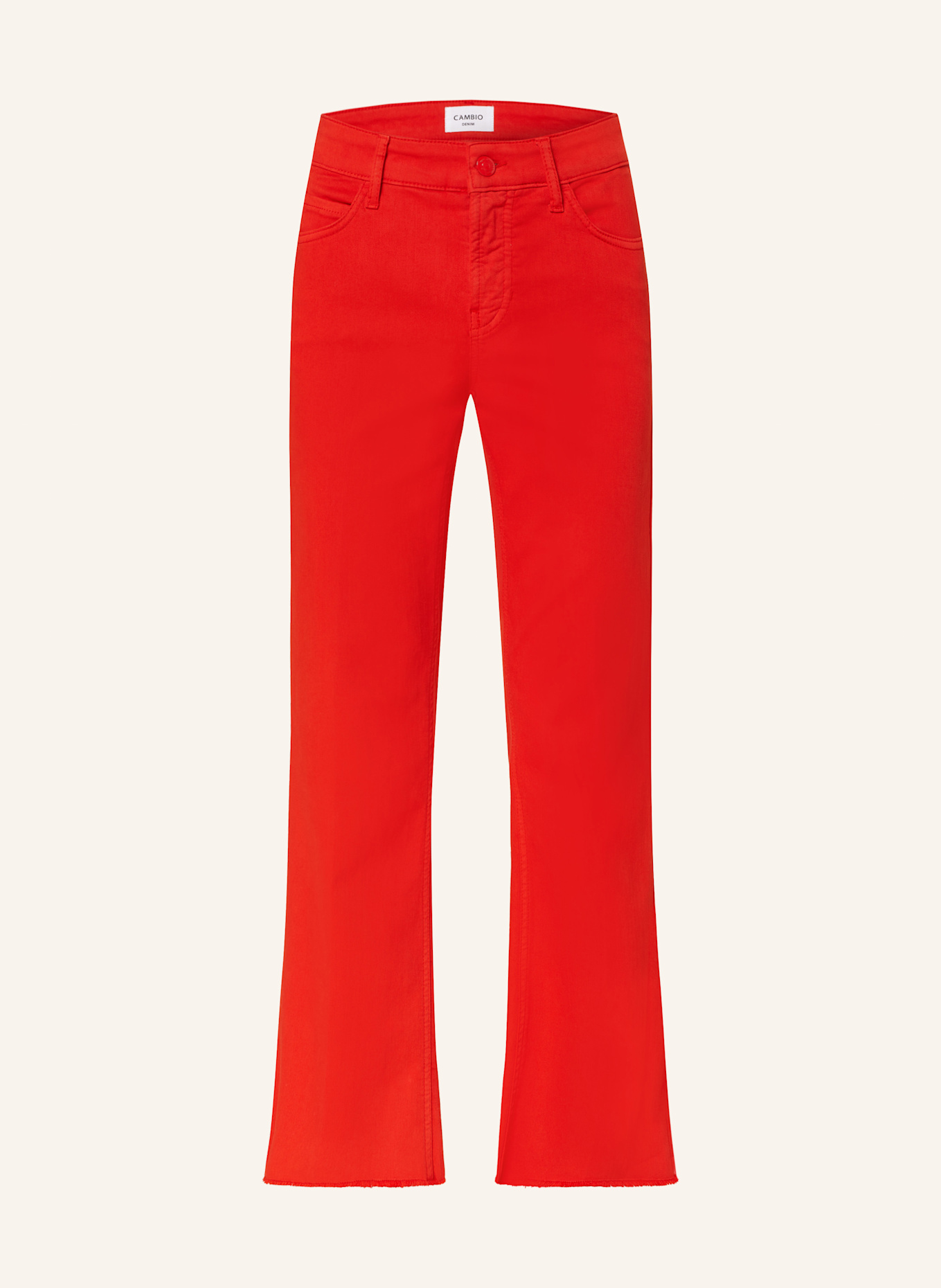 CAMBIO Bootcut Jeans FRANCESCA: 180 fiery red