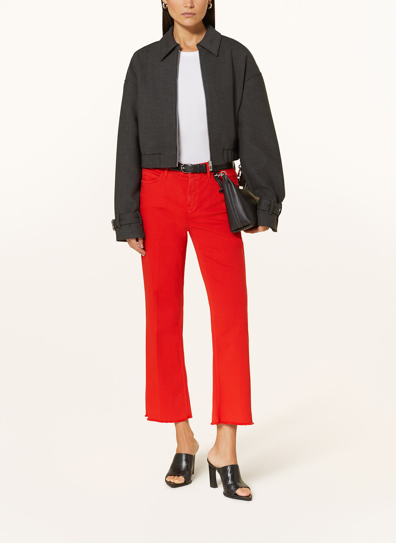 CAMBIO Bootcut Jeans FRANCESCA: 180 fiery red