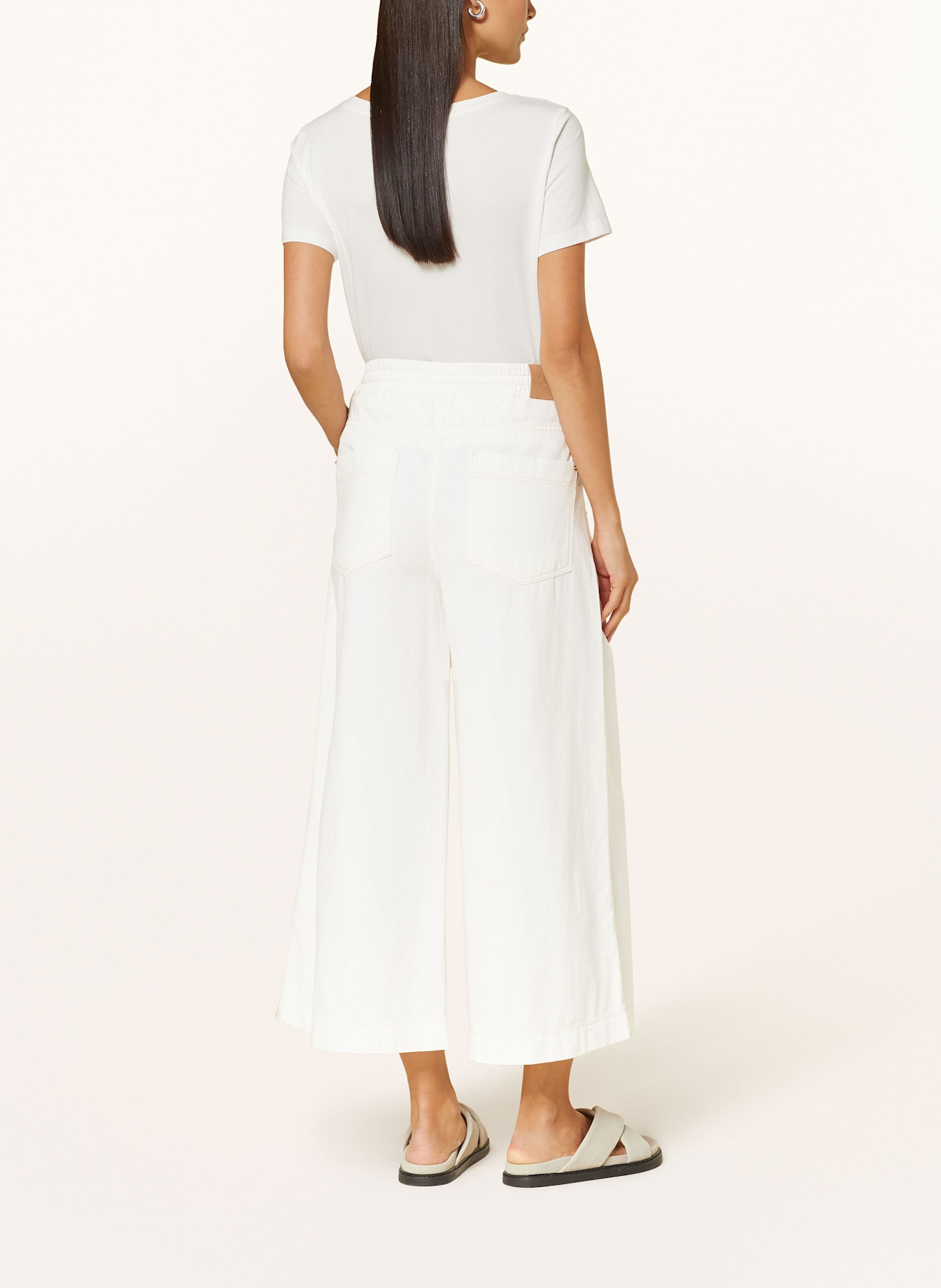 CAMBIO ALMA culottes: ECRU