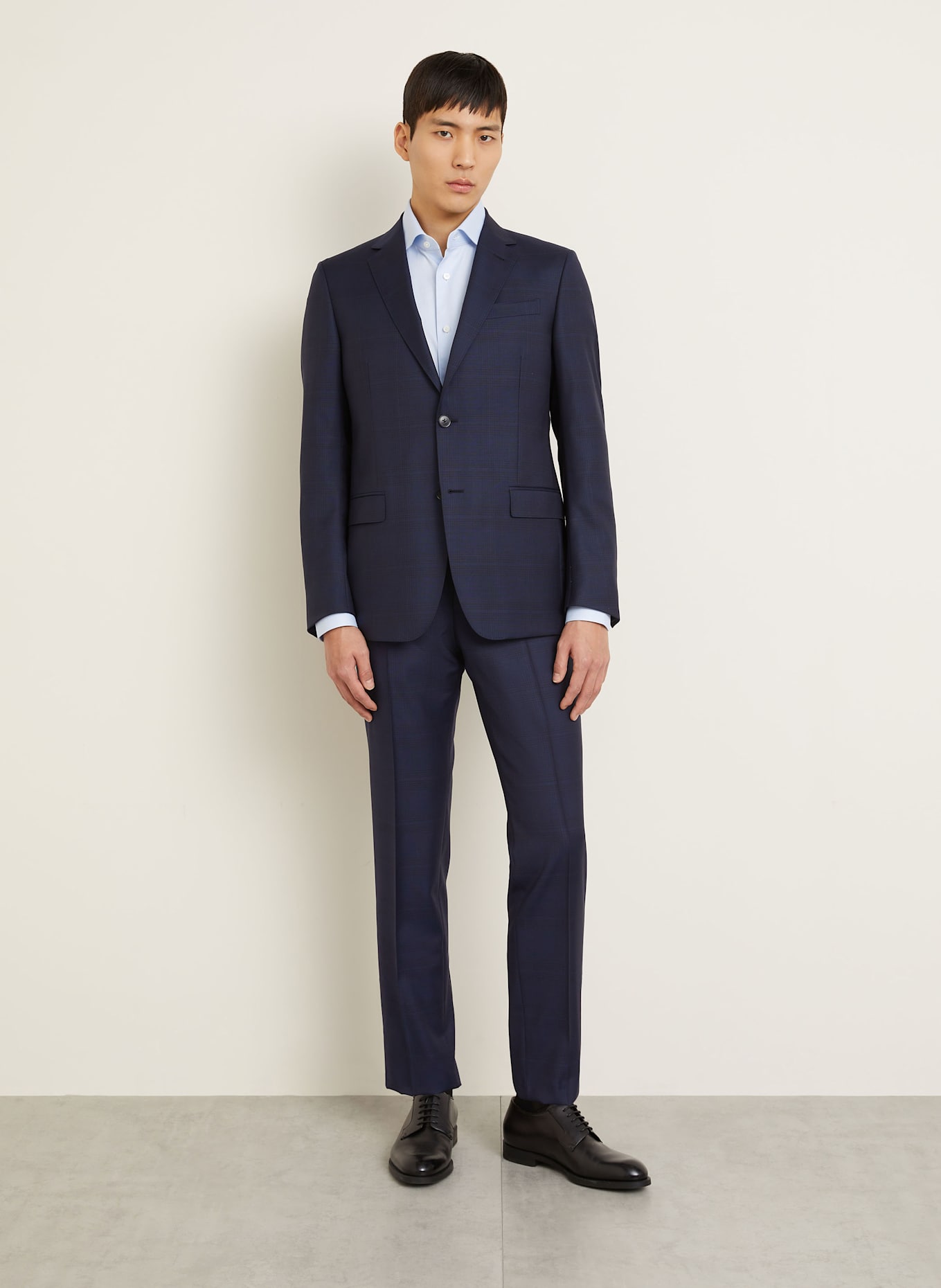 ZEGNA Anzug Extra Slim Fit: DUNKELBLAU