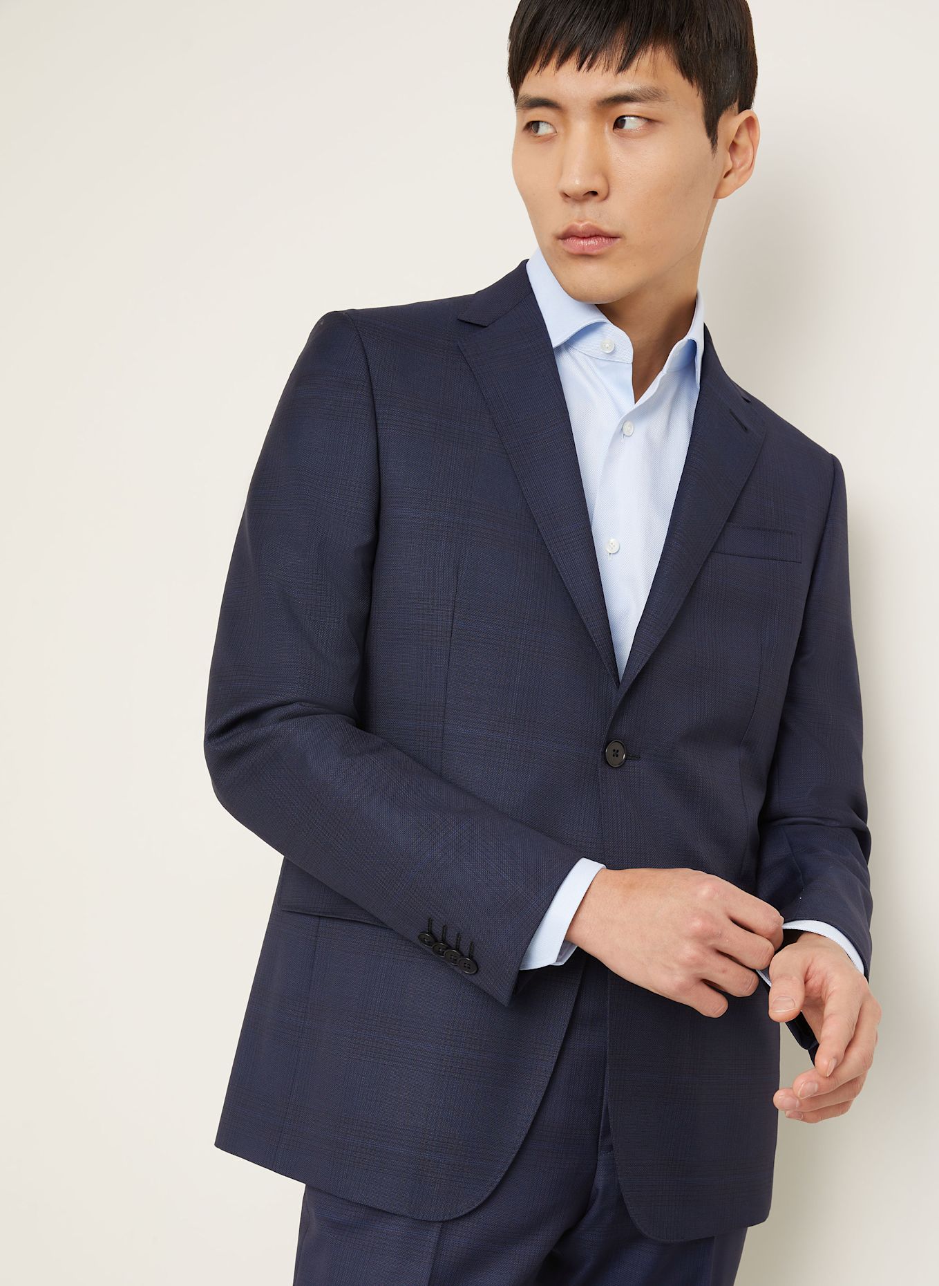 ZEGNA Anzug Extra Slim Fit: DUNKELBLAU
