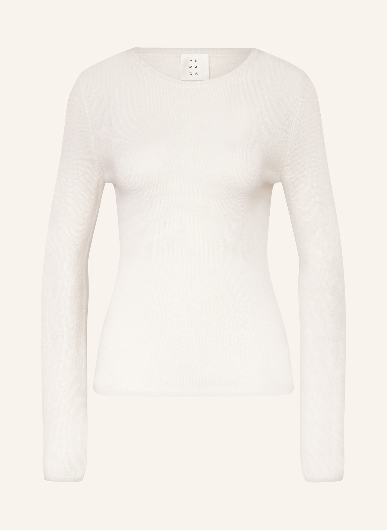 ALMADA LABEL Cashmere-Pullover AWA: CREME