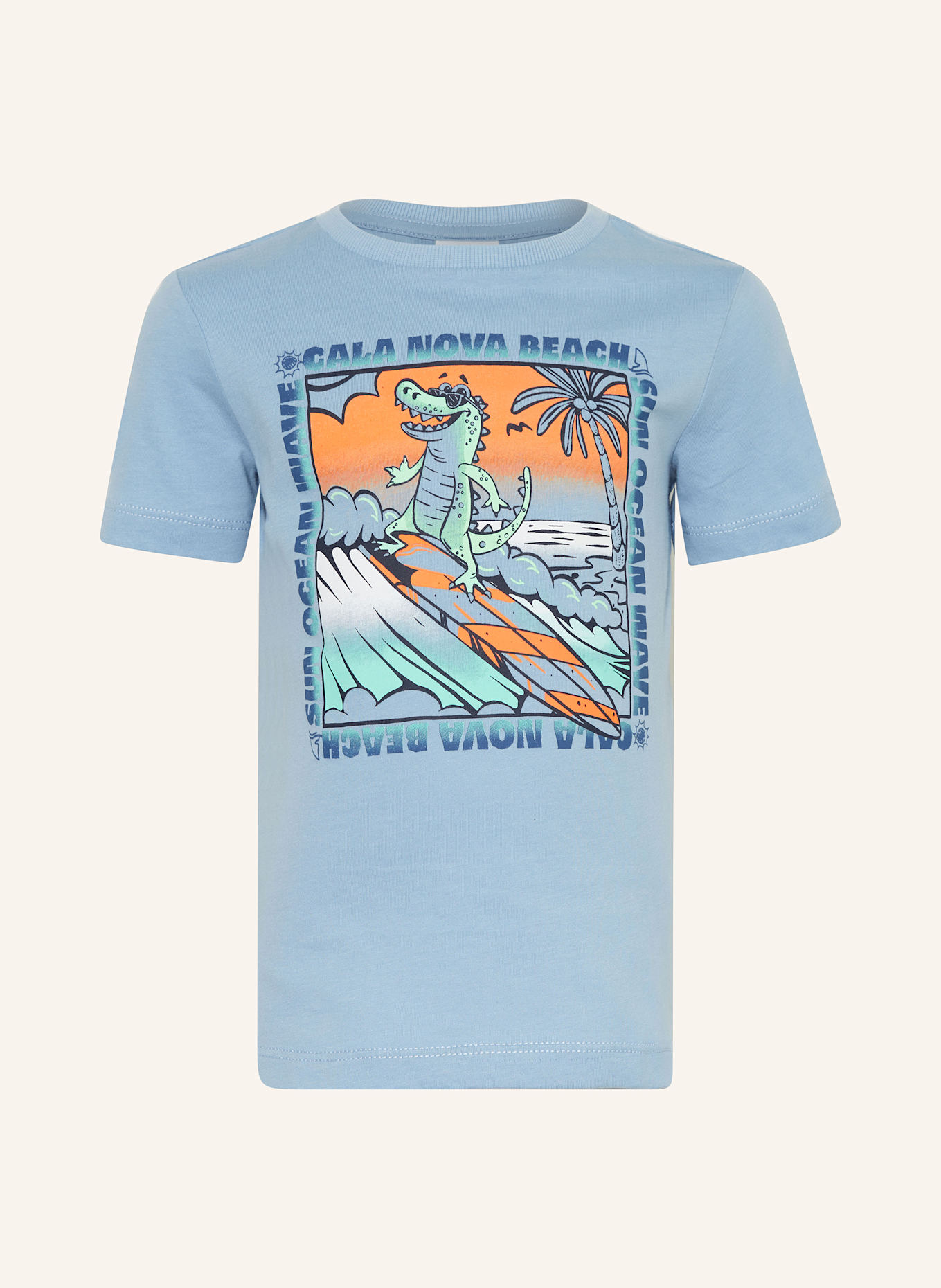 s.Oliver RED T-Shirt: HELLBLAU