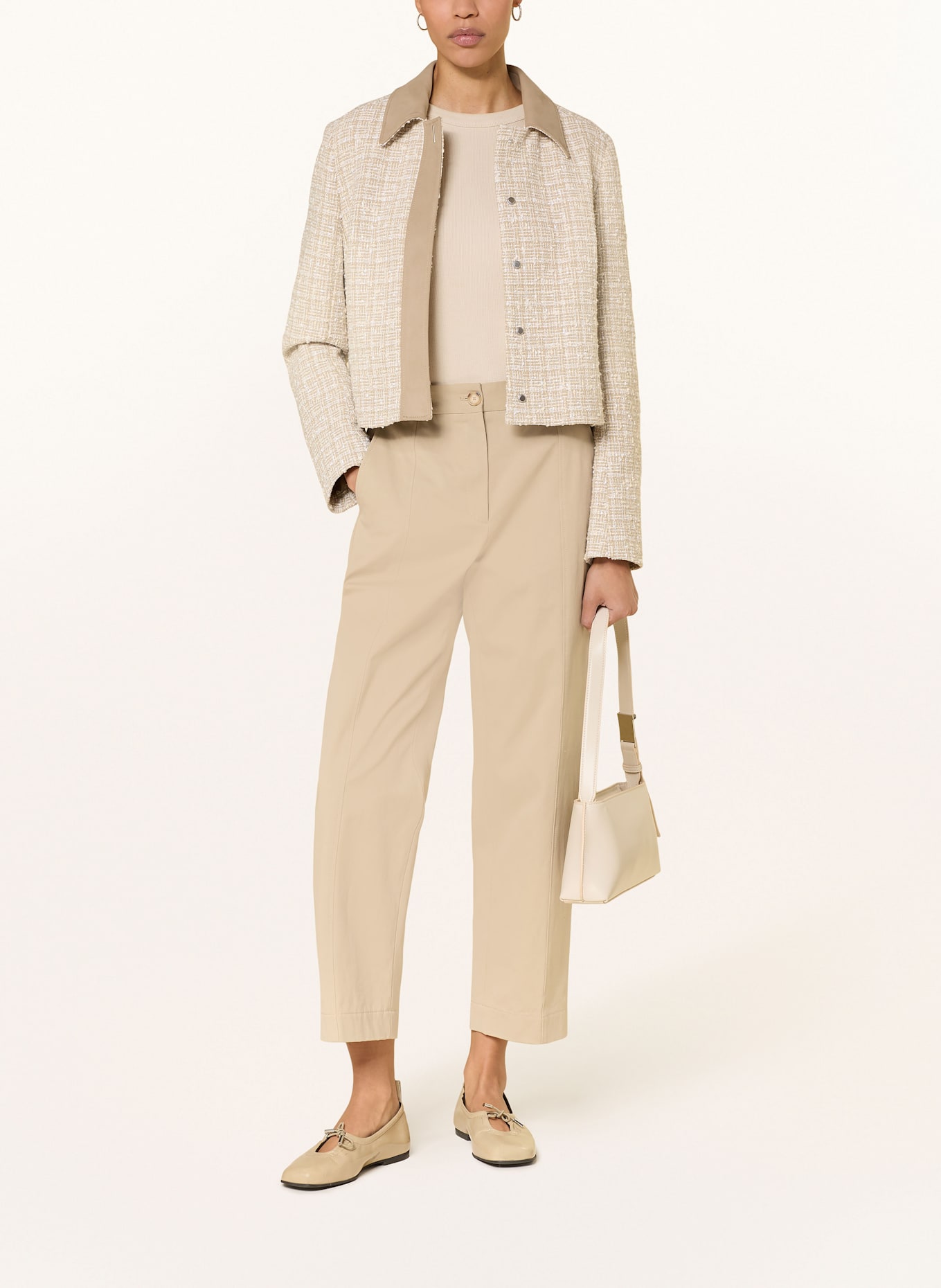 BOSS 7/8-Chino TECARINO: BEIGE