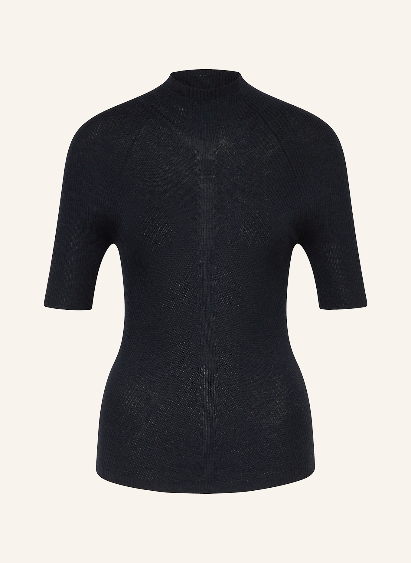 BOSS Strickshirt FALERI: DUNKELBLAU