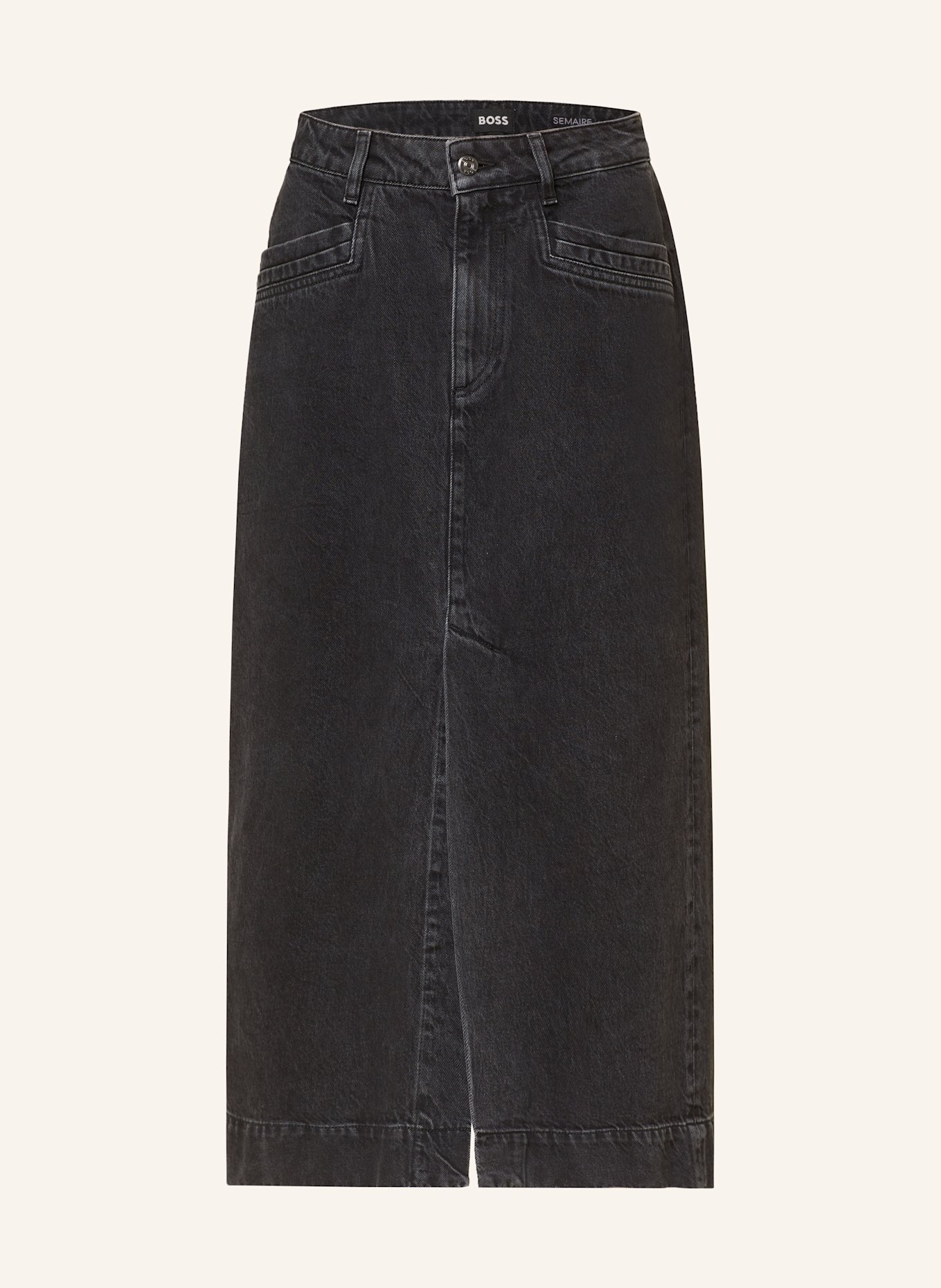 BOSS Jeansrock SEMAIRE: 005 BLACK